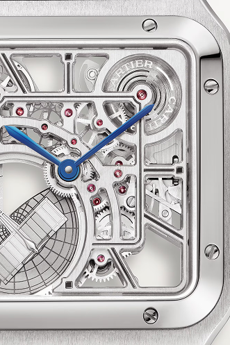 Cartier Santos-Dumont Skeleton micro-rotor watch from the 2026 collection