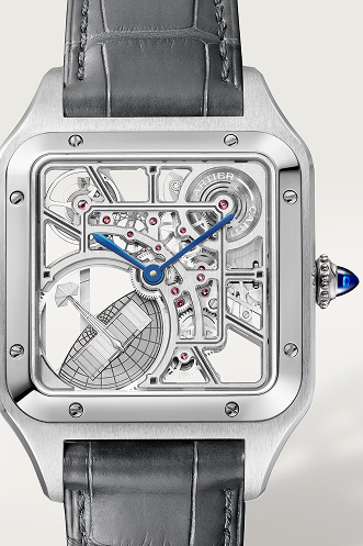 Cartier Santos-Dumont Skeleton micro-rotor watch from the 2026 collection