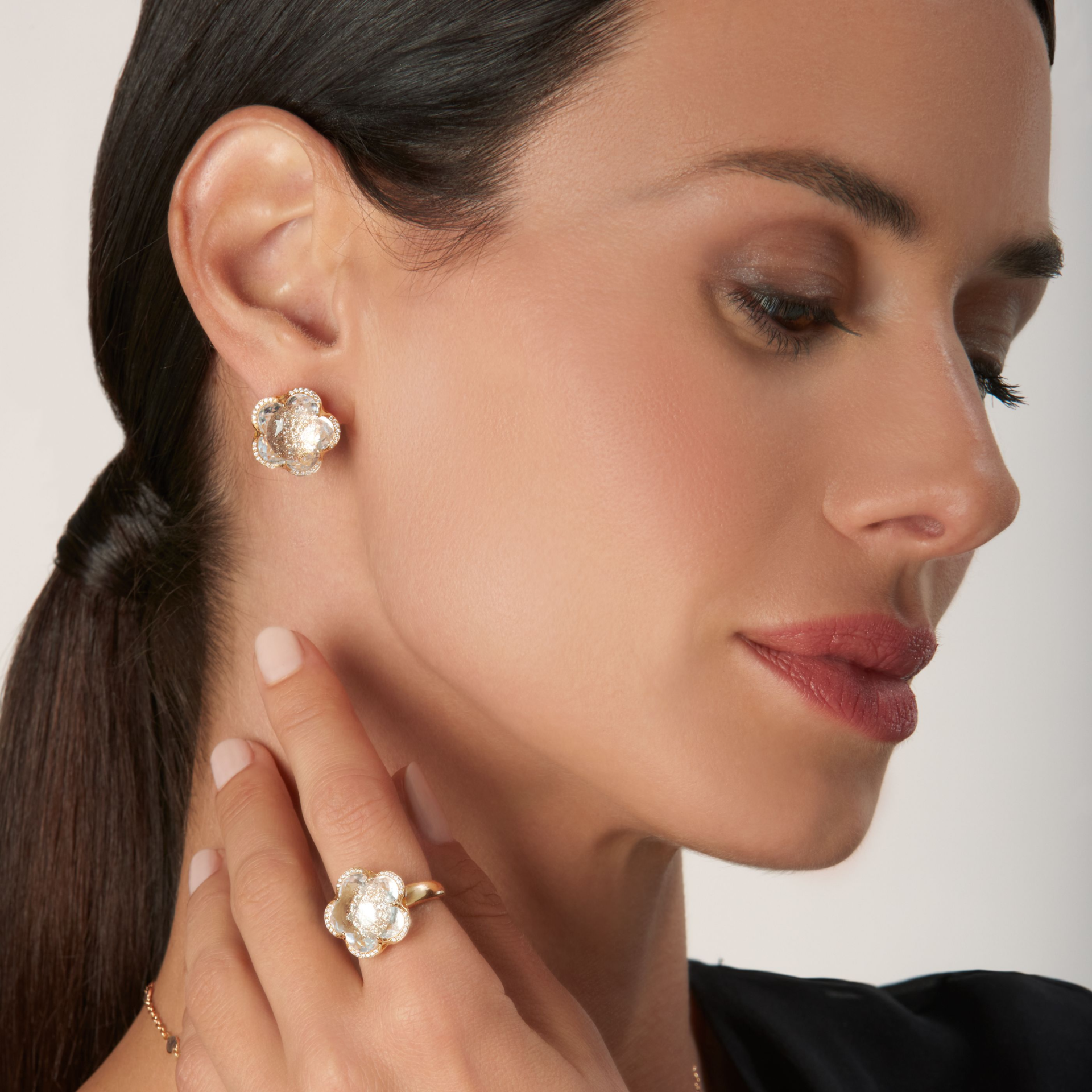 Серьги Bon Ton
