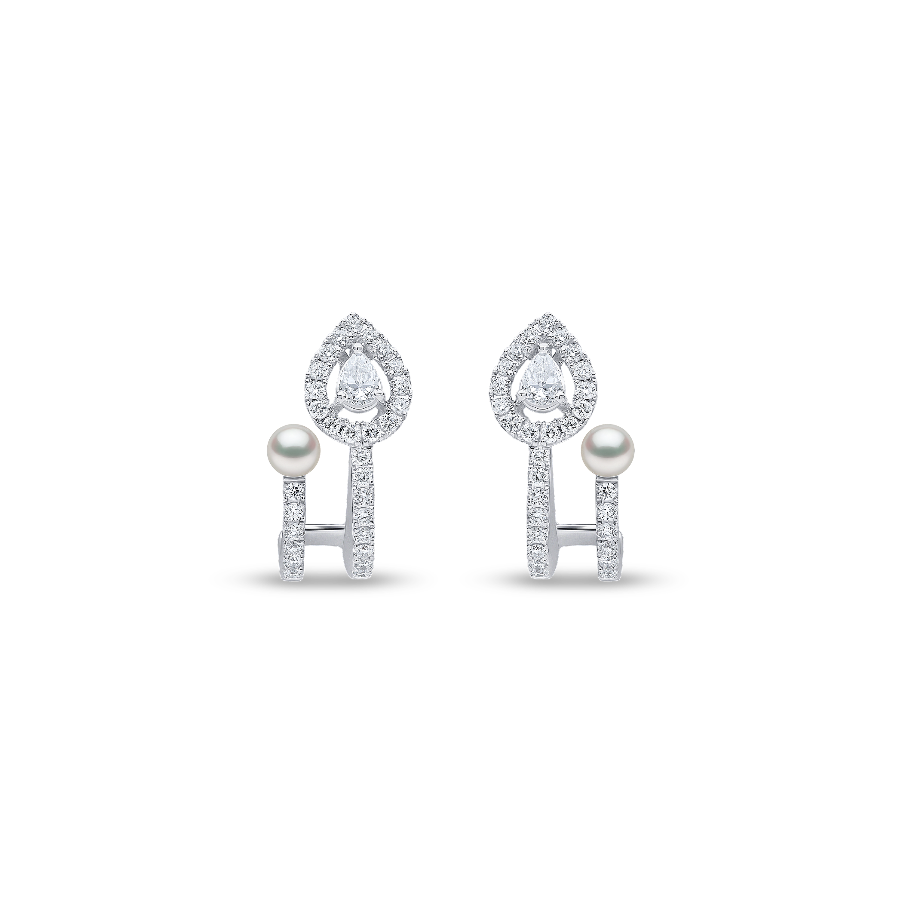 baby-glitz-18k-gold-akoya-pearl-and-pear-cut-halo-diamond-hoop-earrings