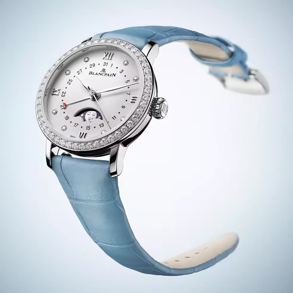 Villeret Quantième Phases de Lune ժամացույց