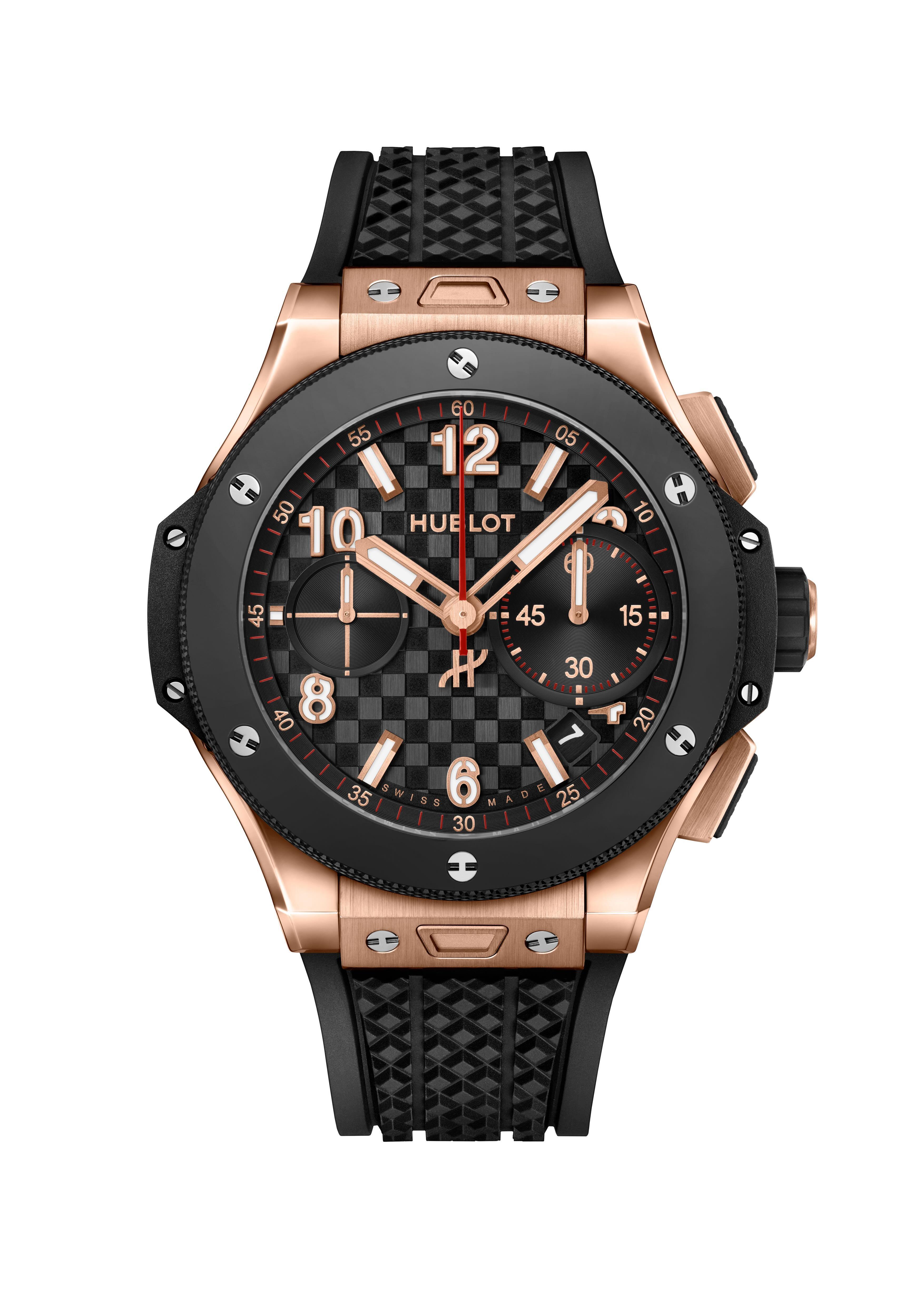 Hublot Big Bang 20th Anniversary King Gold Ceramic 43 մմ ժամացույց։ Ռեֆերենս՝ 431.OM.1338.RX։