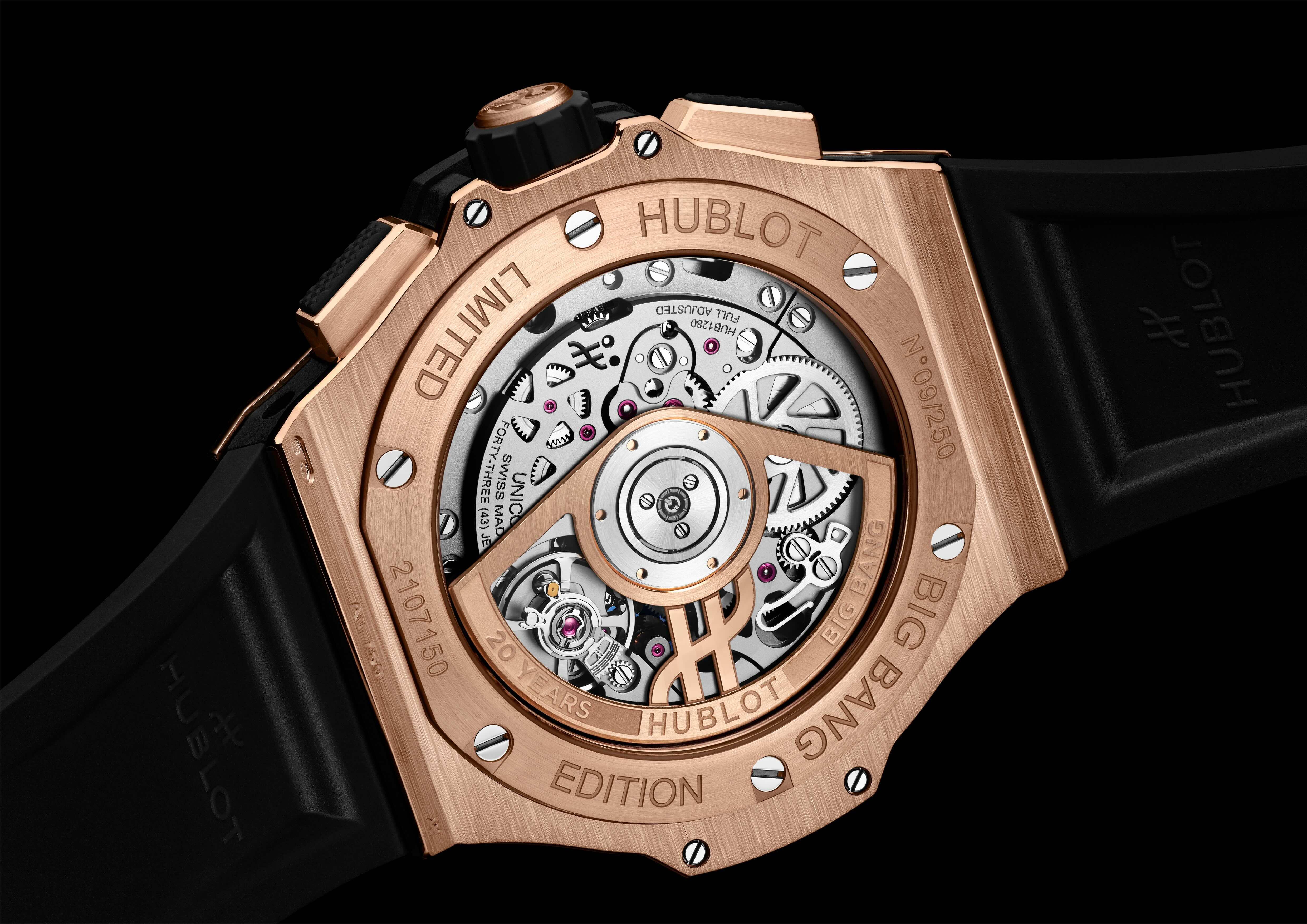 Big Bang 20th Anniversary King Gold Ceramic ժամացույց
