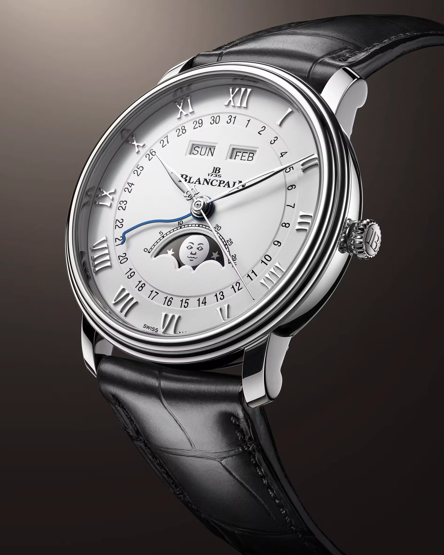 Часы Villeret Quantième Complet Phases de Lune