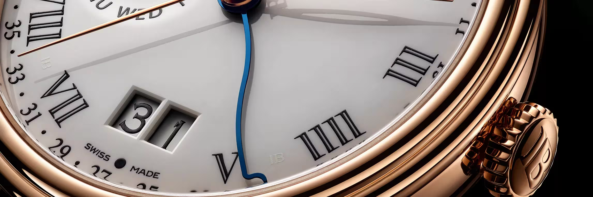 Villeret Semainier Grande Date 8 Jours ժամացույց