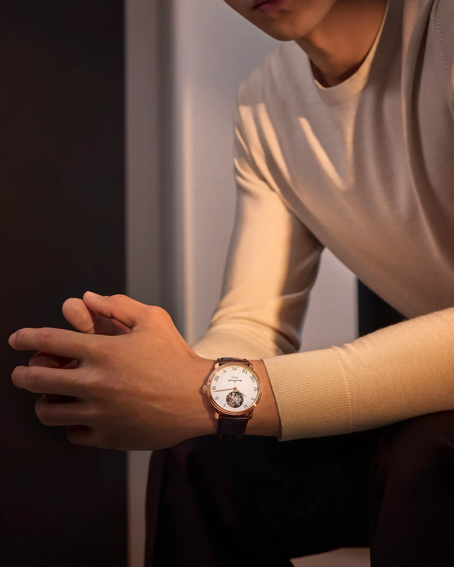 Villeret Tourbillon Volant Une Minute 12 Jours ժամացույց