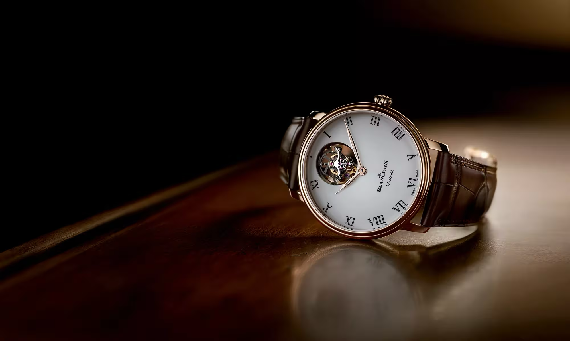 Villeret Tourbillon Volant Une Minute 12 Jours ժամացույց
