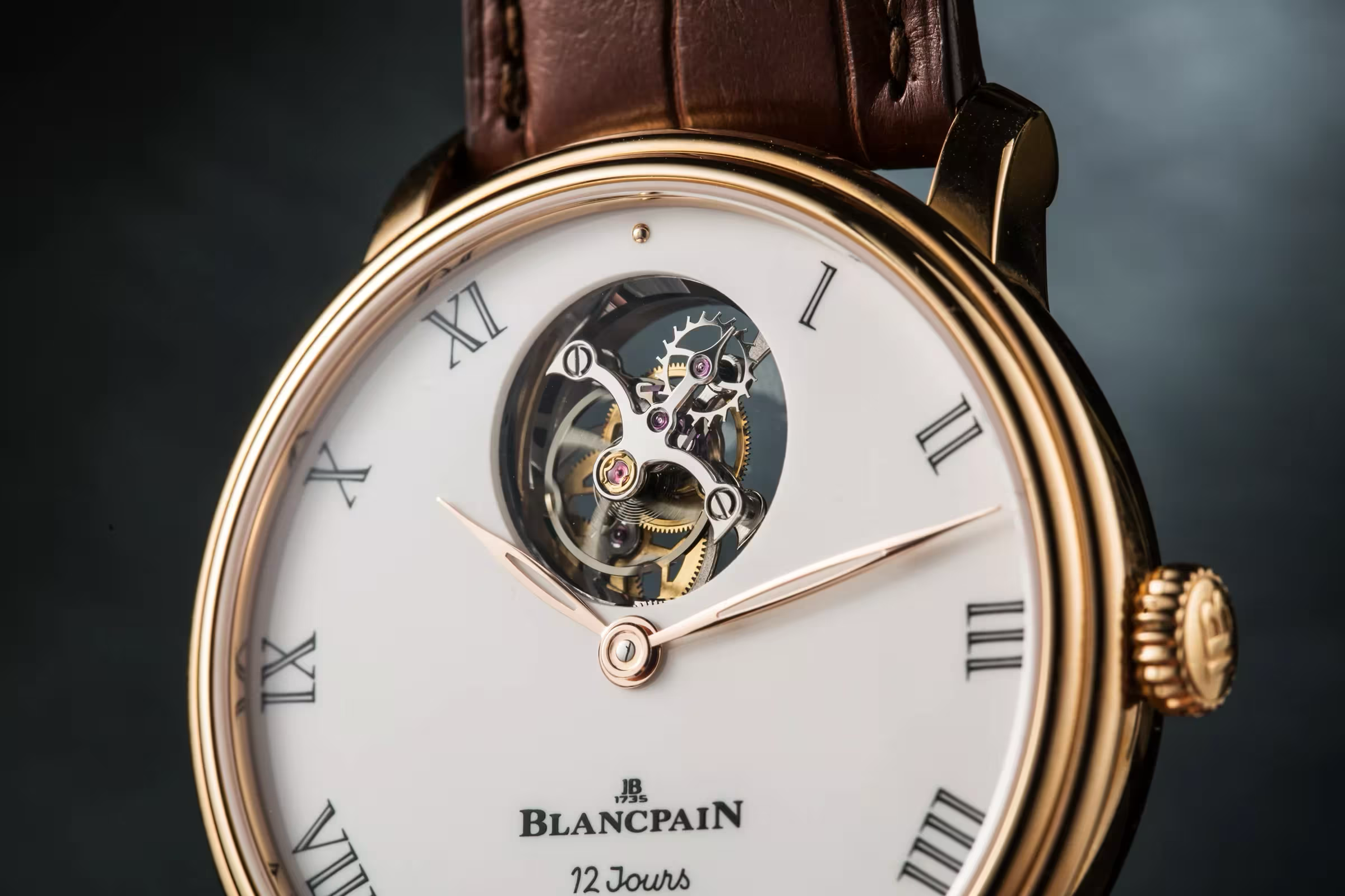 Villeret Tourbillon Volant Une Minute 12 Jours ժամացույց