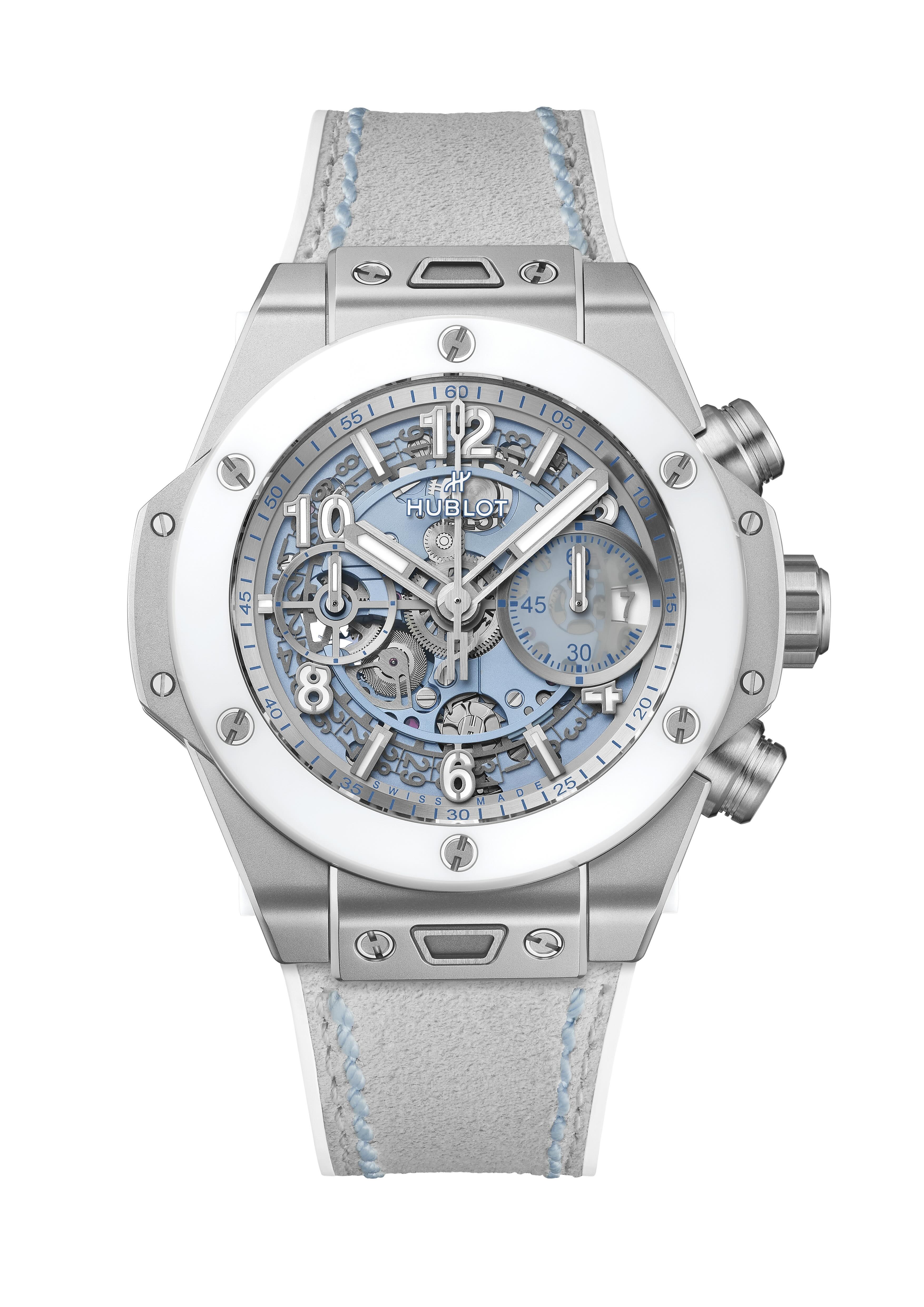 Часы Hublot Big Bang Unico Winter Titanium Ceramic 42 мм. Референс 441.NH.429B.VR.