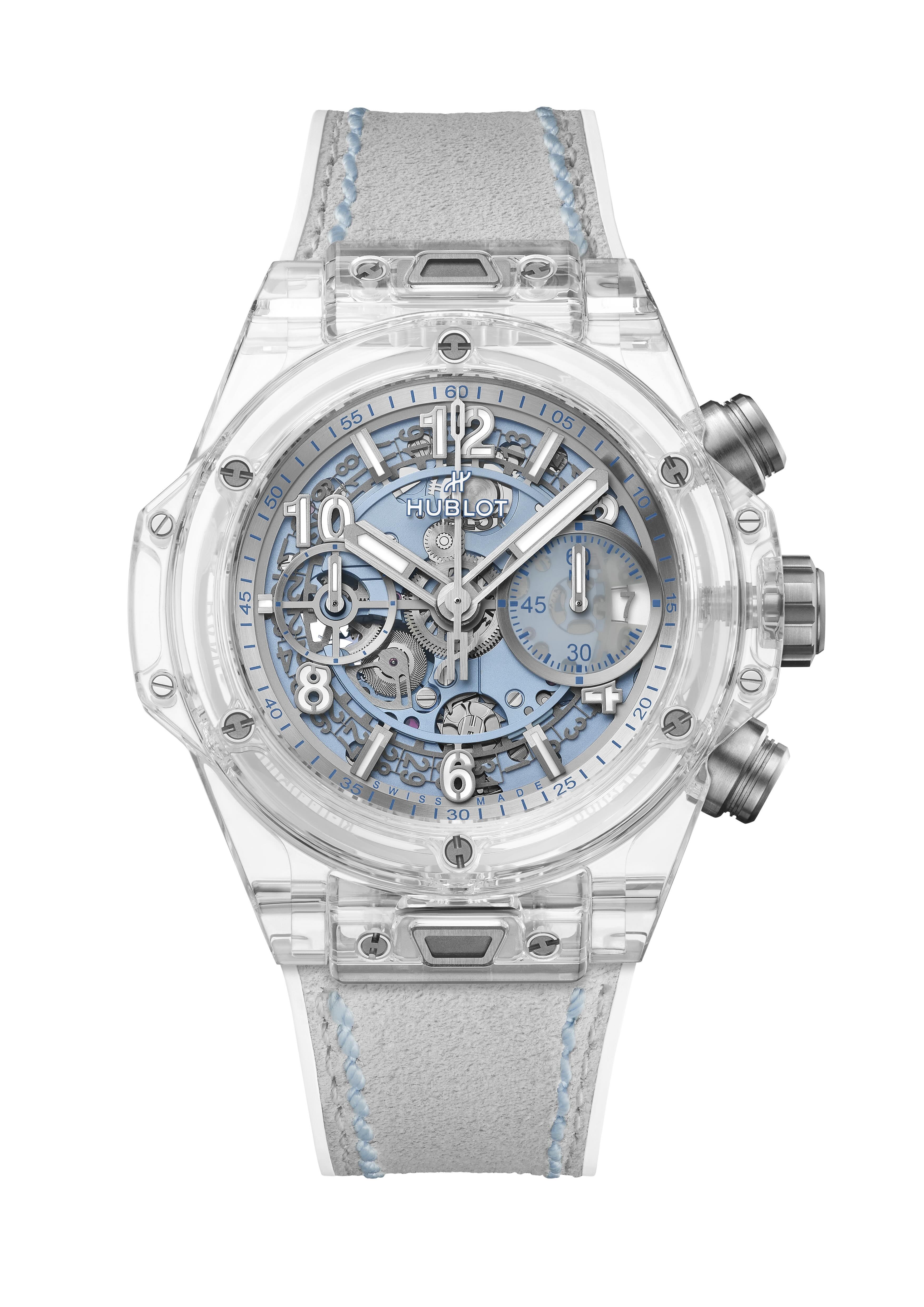 Часы Hublot Big Bang Unico Winter Sapphire 42 мм. Референс 441.JX.429B.VR.