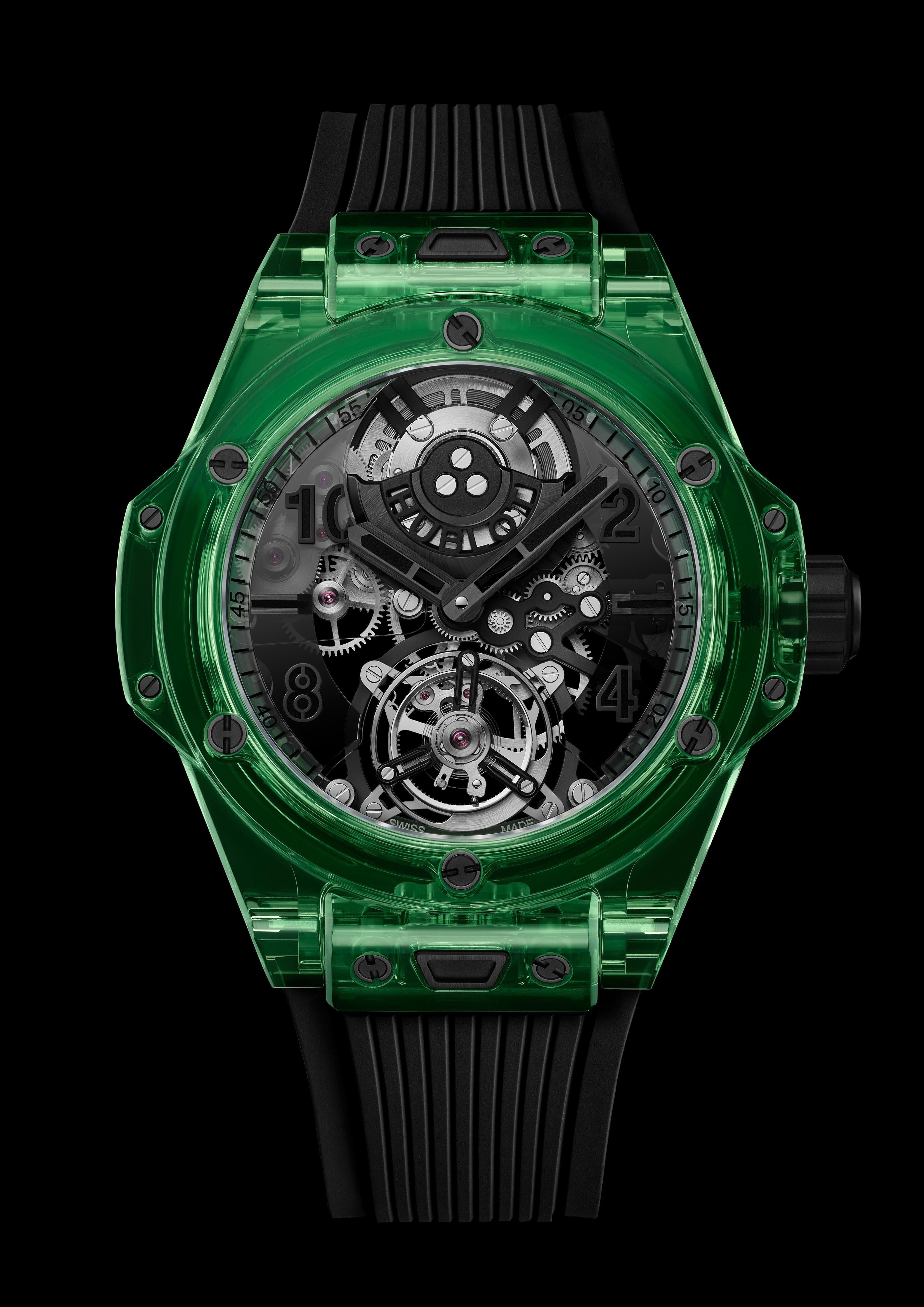 Часы Big Bang Tourbillon Automatic Green Saxem
