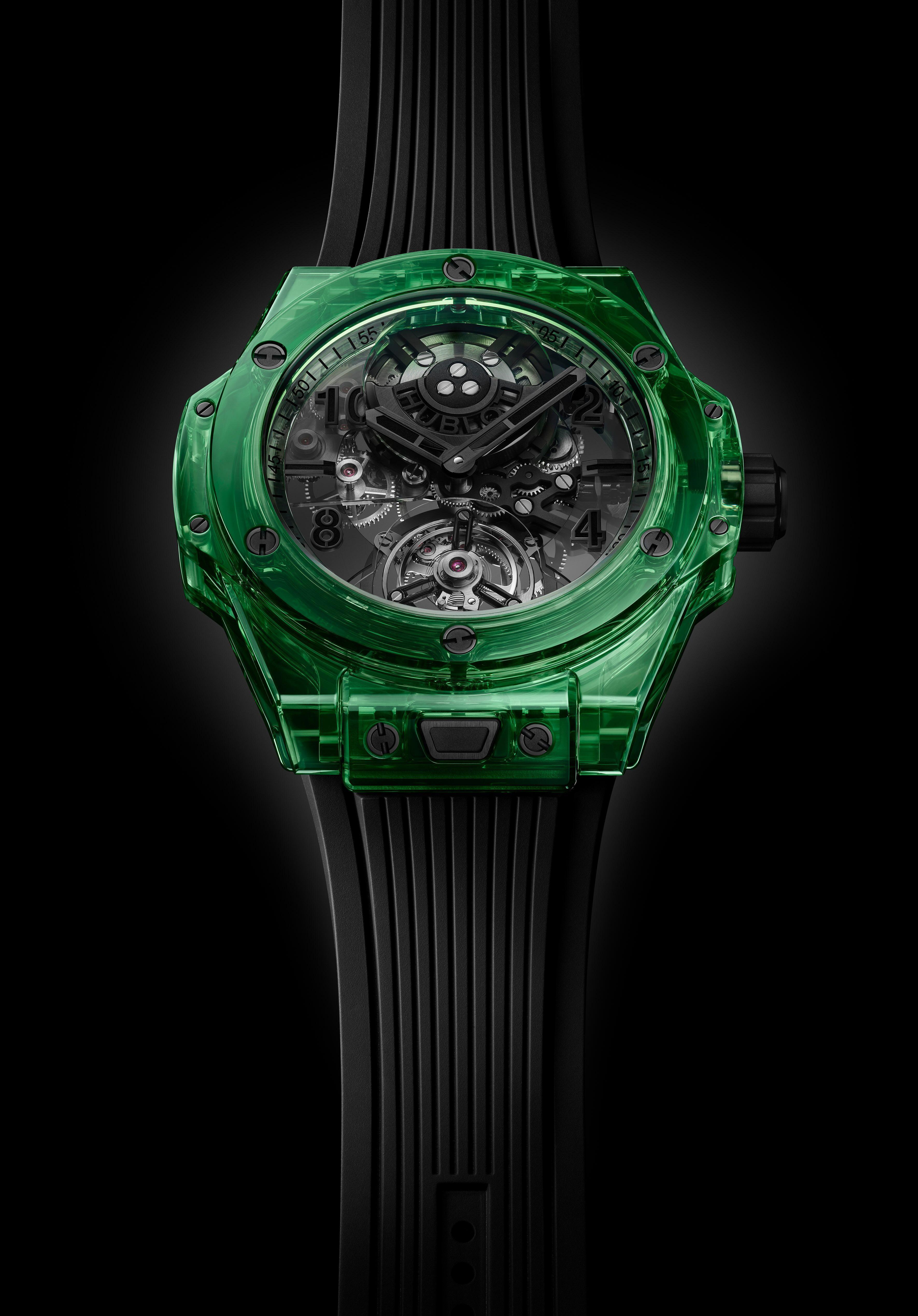 Часы Big Bang Tourbillon Automatic Green Saxem