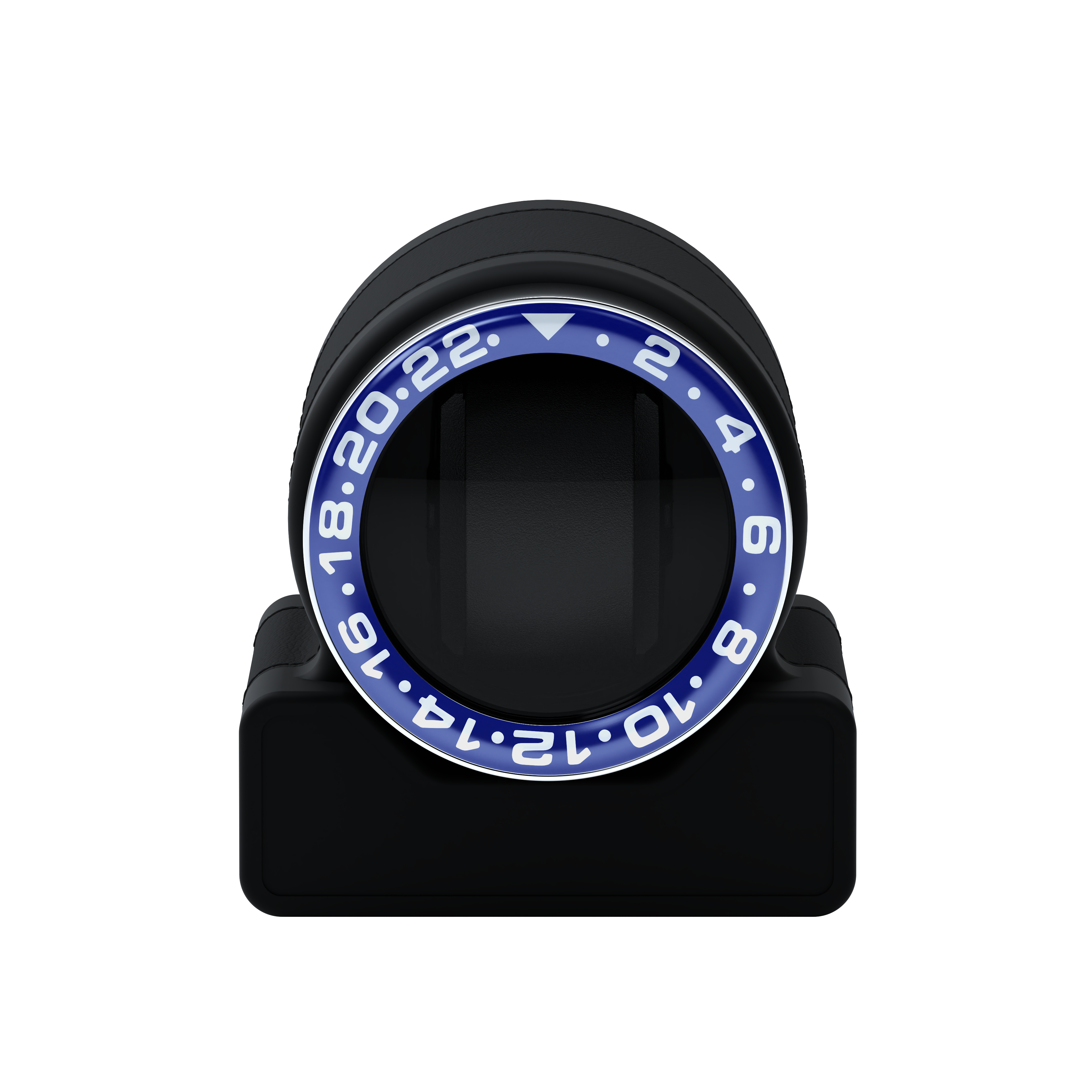 Кожаная шкатулка для подзавода автоматических часов Rotor One Intense Black