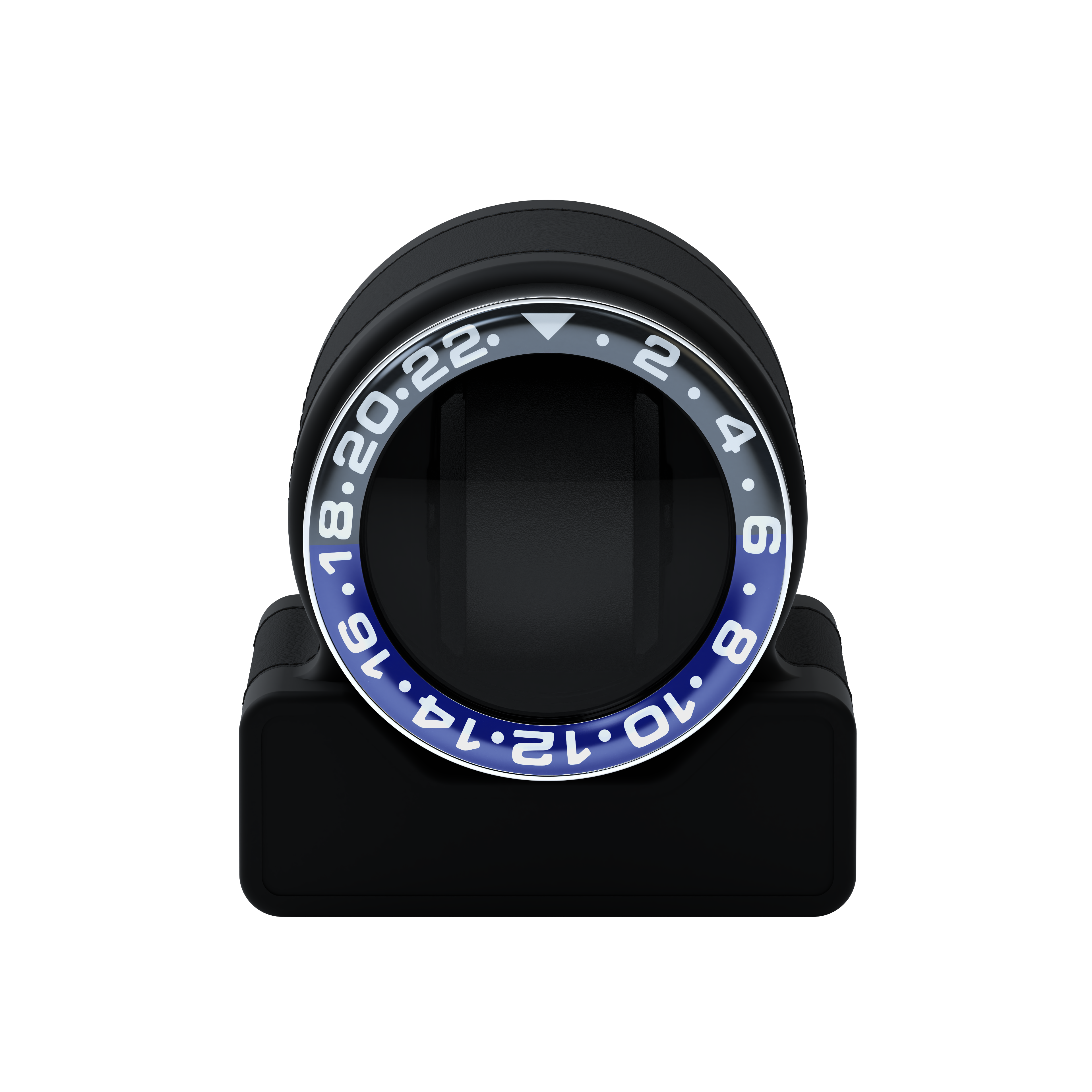 Кожаная шкатулка для подзавода автоматических часов Rotor One Intense Black
