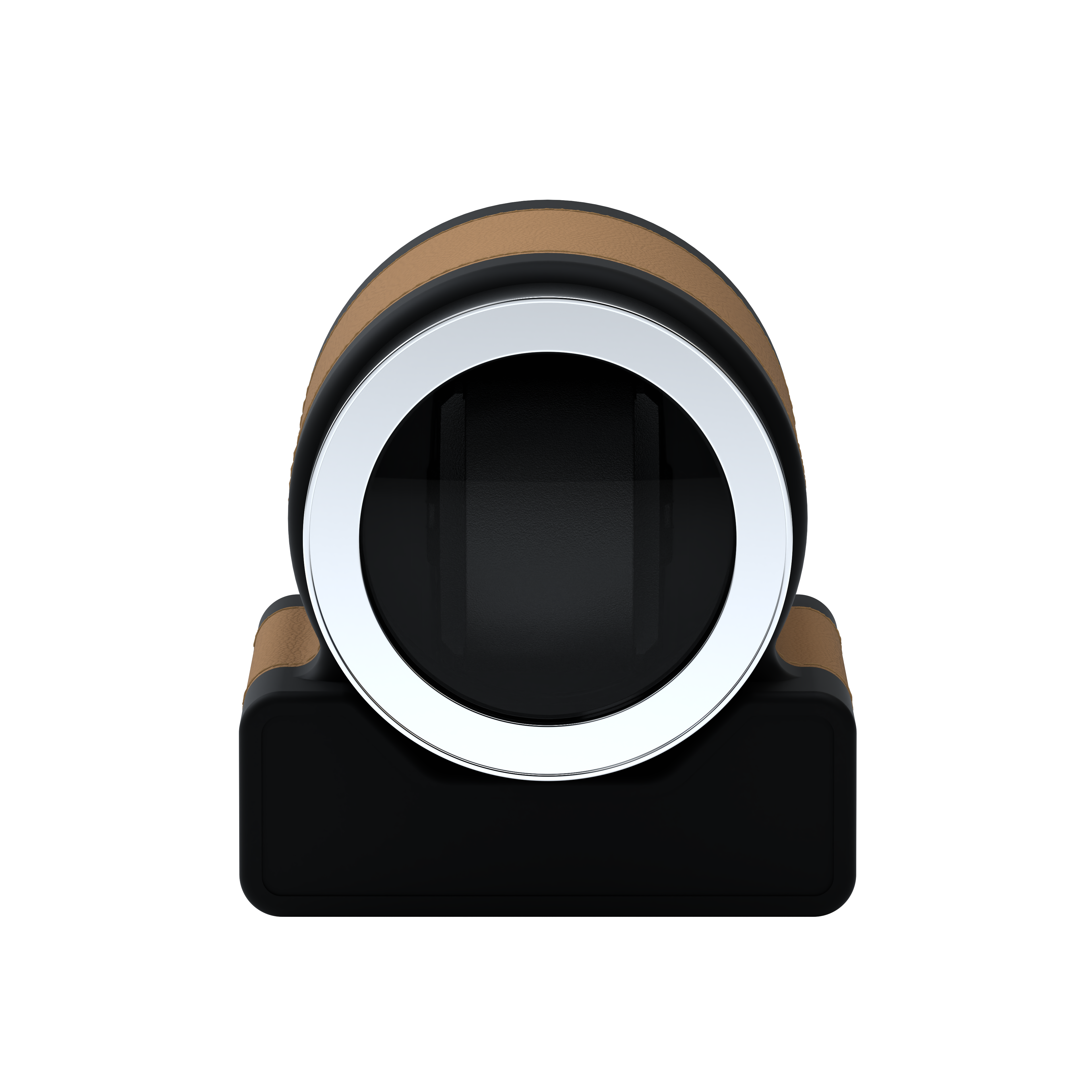 Кожаная шкатулка для подзавода автоматических часов Rotor One Chestnut Brown