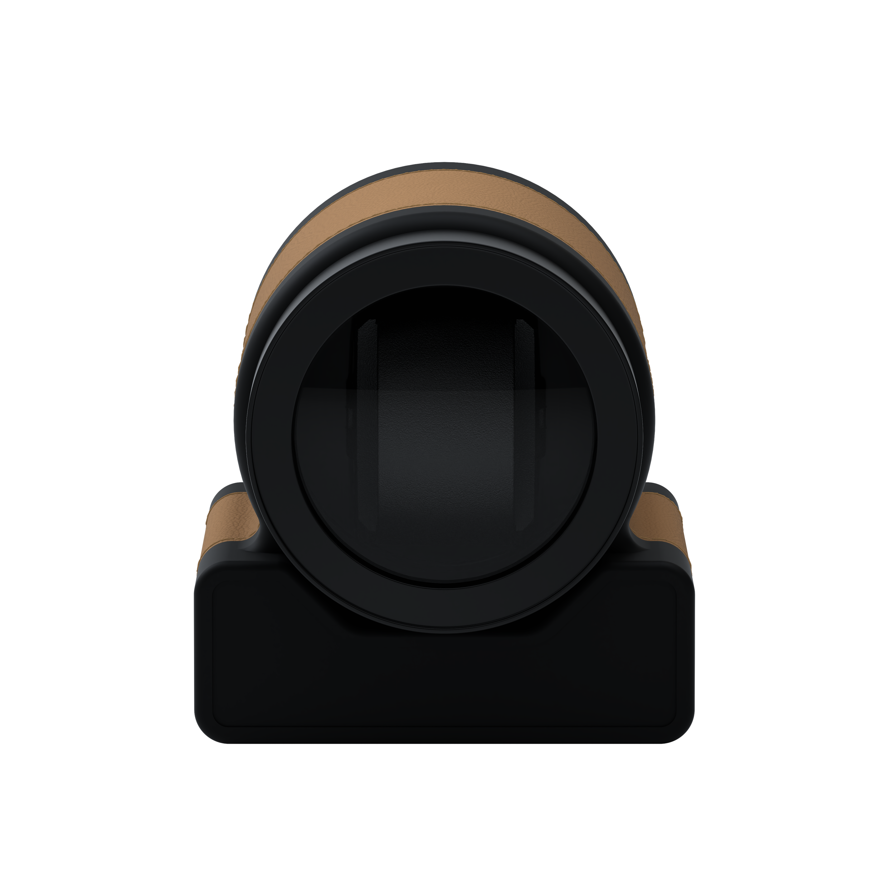 Кожаная шкатулка для подзавода автоматических часов Rotor One Chestnut Brown