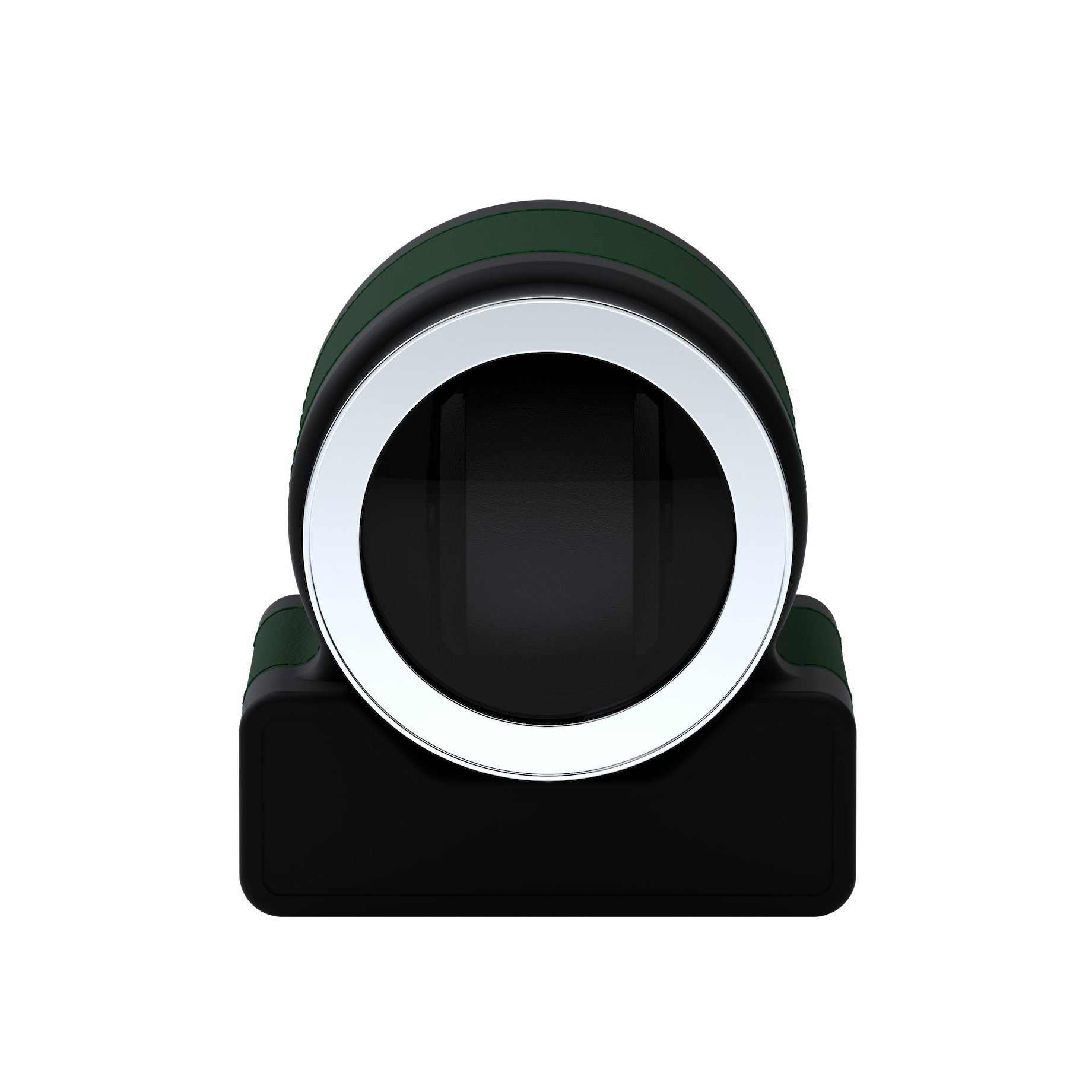 Кожаная шкатулка для подзавода автоматических часов Rotor One Green