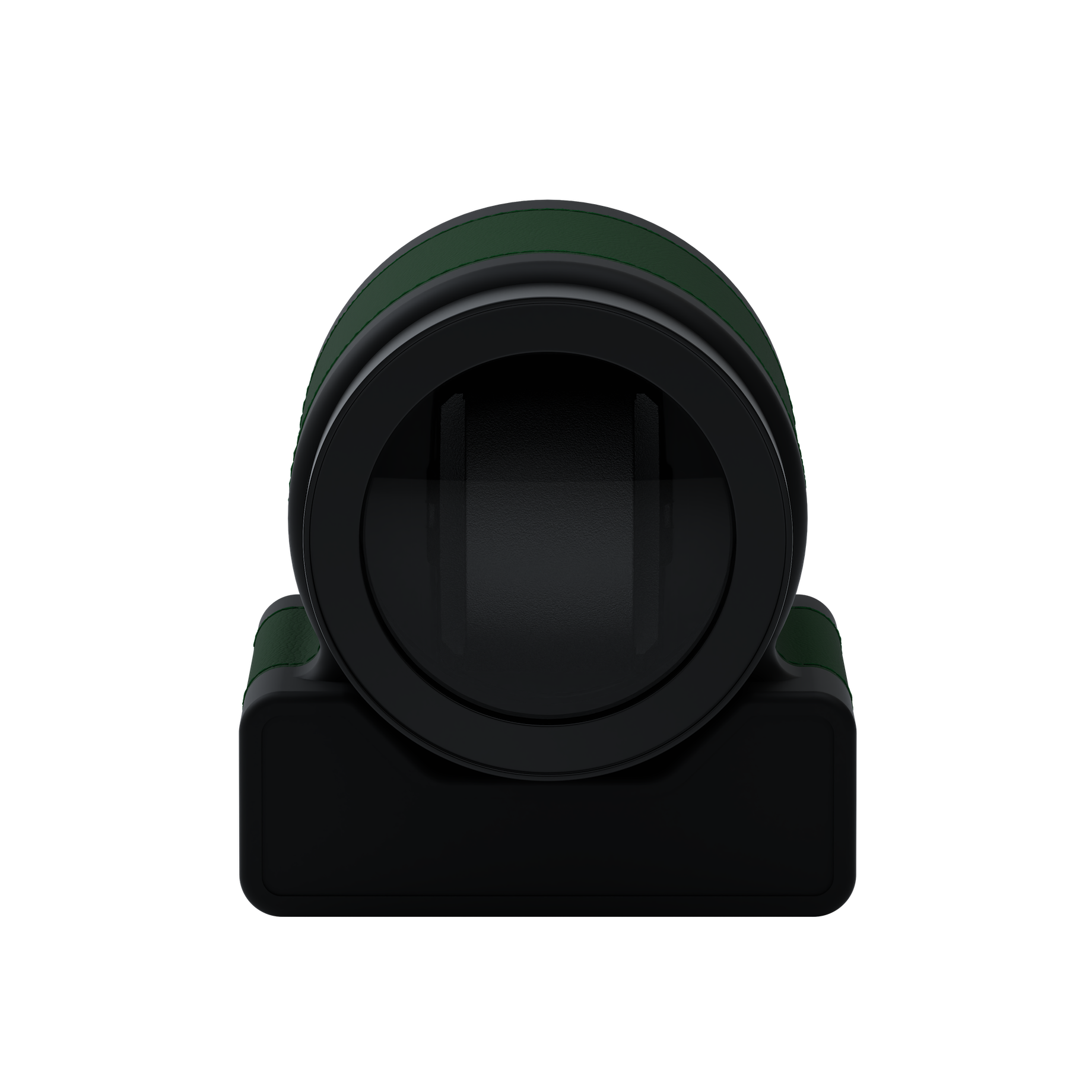 Кожаная шкатулка для подзавода автоматических часов Rotor One Green