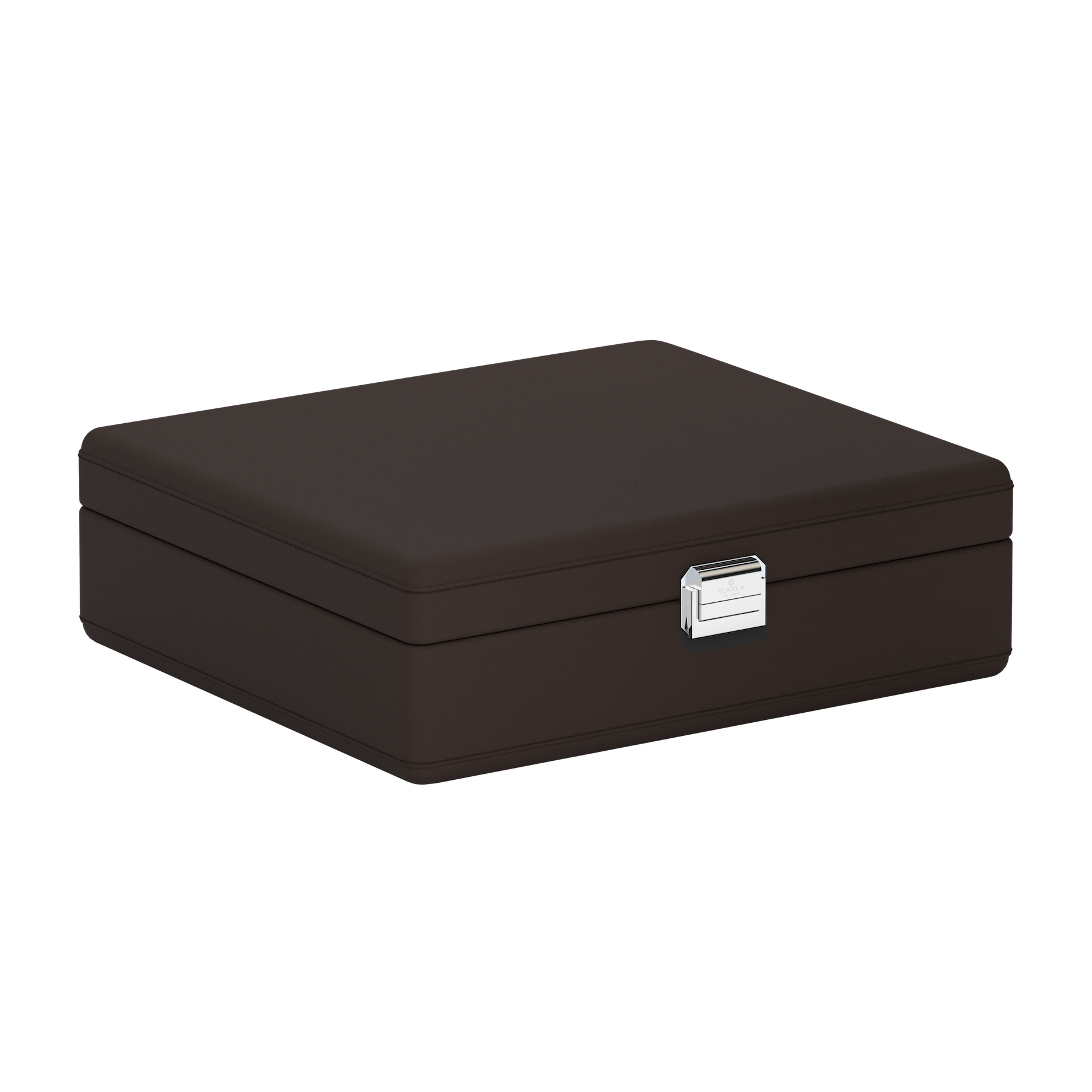 Valigetta 8 Chocolate Brown կաշվե ժամացույցի տուփ