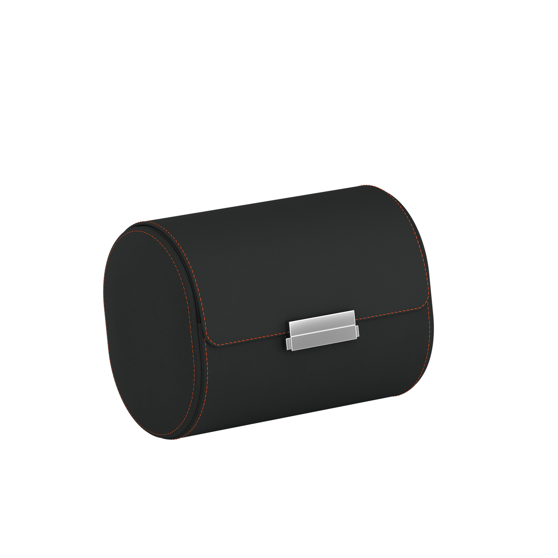 Кожаный ролл для часов Pochette 2 Slate Gray / Orange