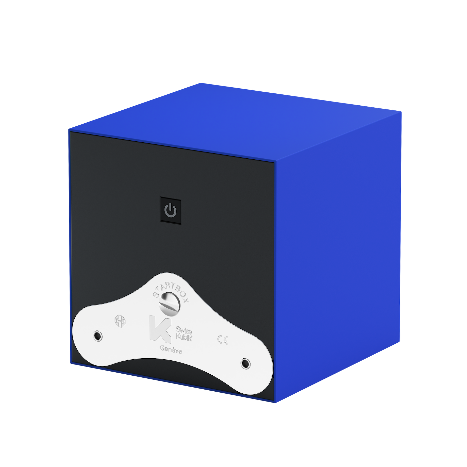 Шкатулка для подзавода часов Blue Soft Touch