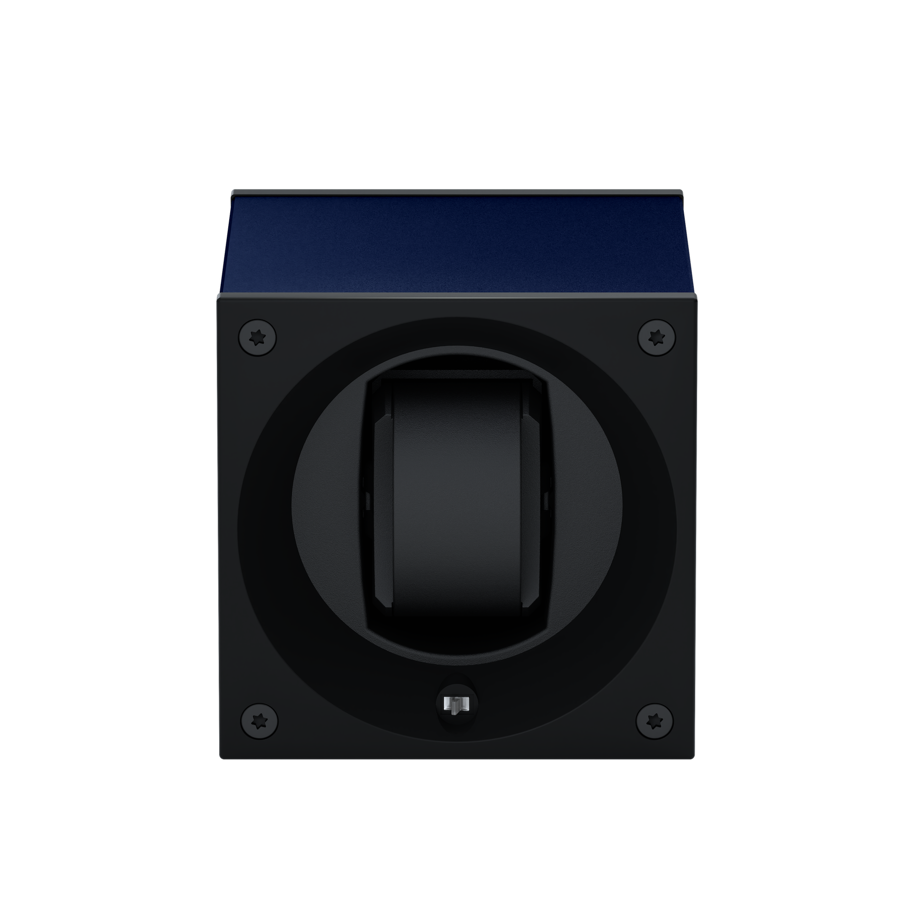 Шкатулка для подзавода часов Navy Blue Aluminium