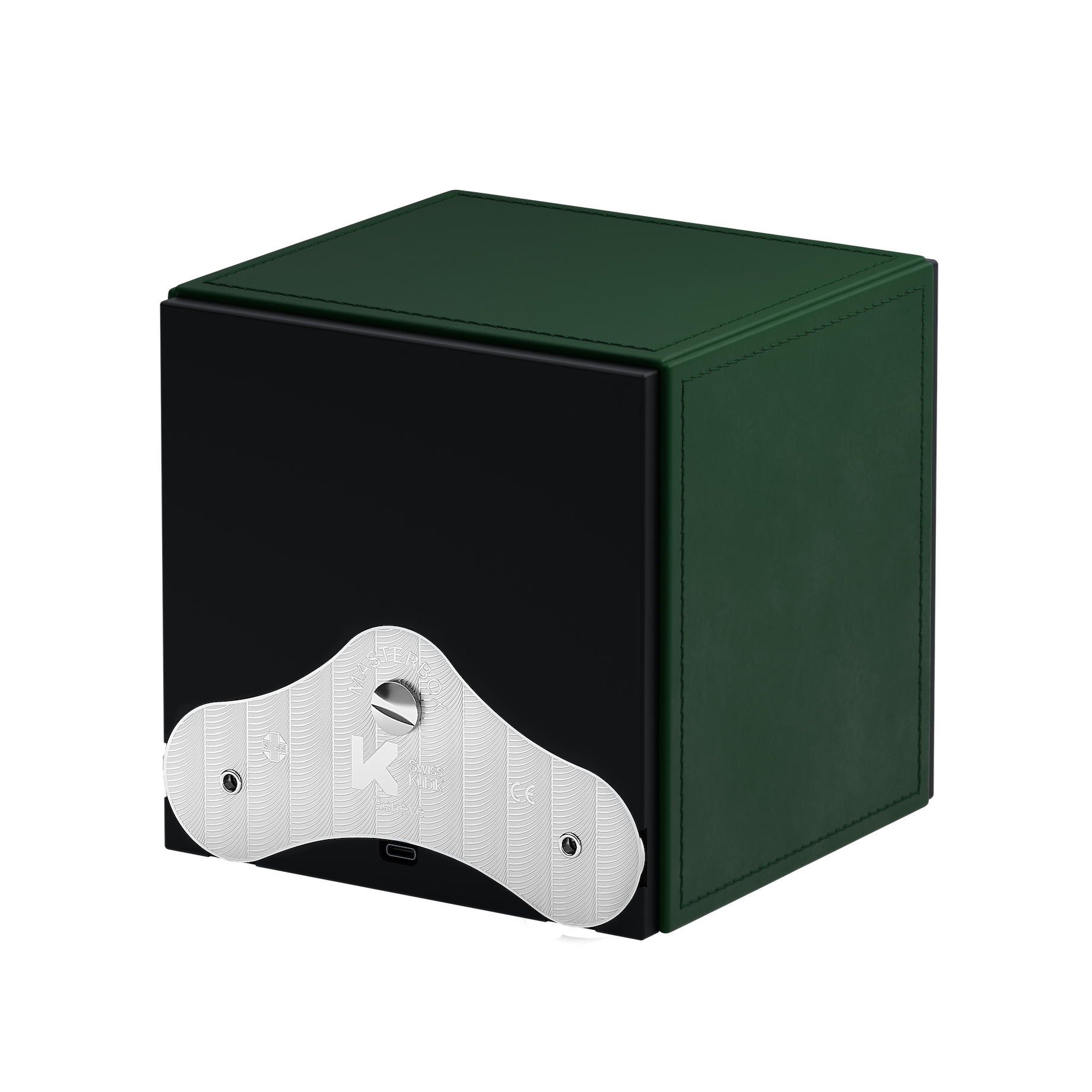 Шкатулка для подзавода часов Green Leather