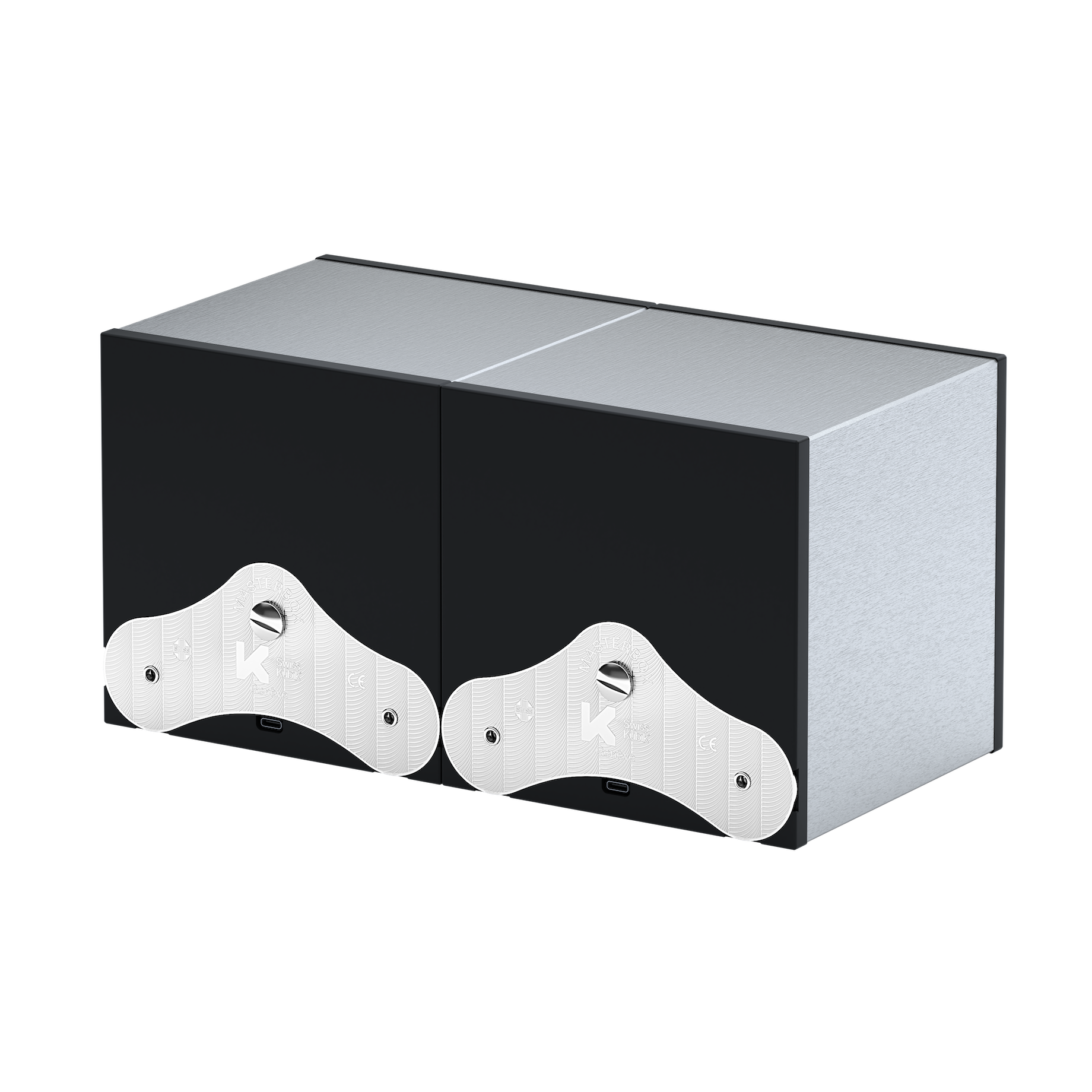 Шкатулка для подзавода часов Brushed Aluminium