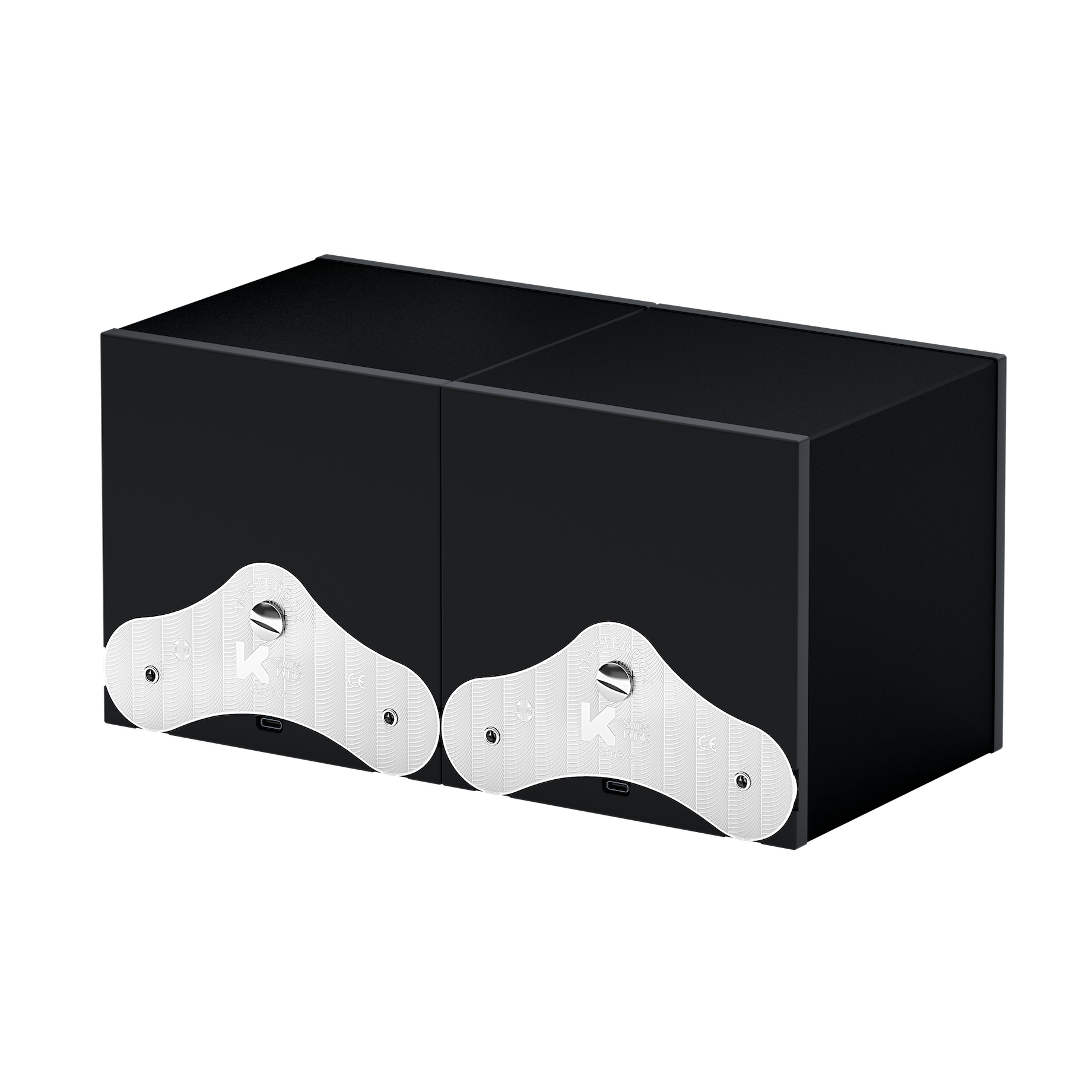 Шкатулка для подзавода часов Black Aluminium