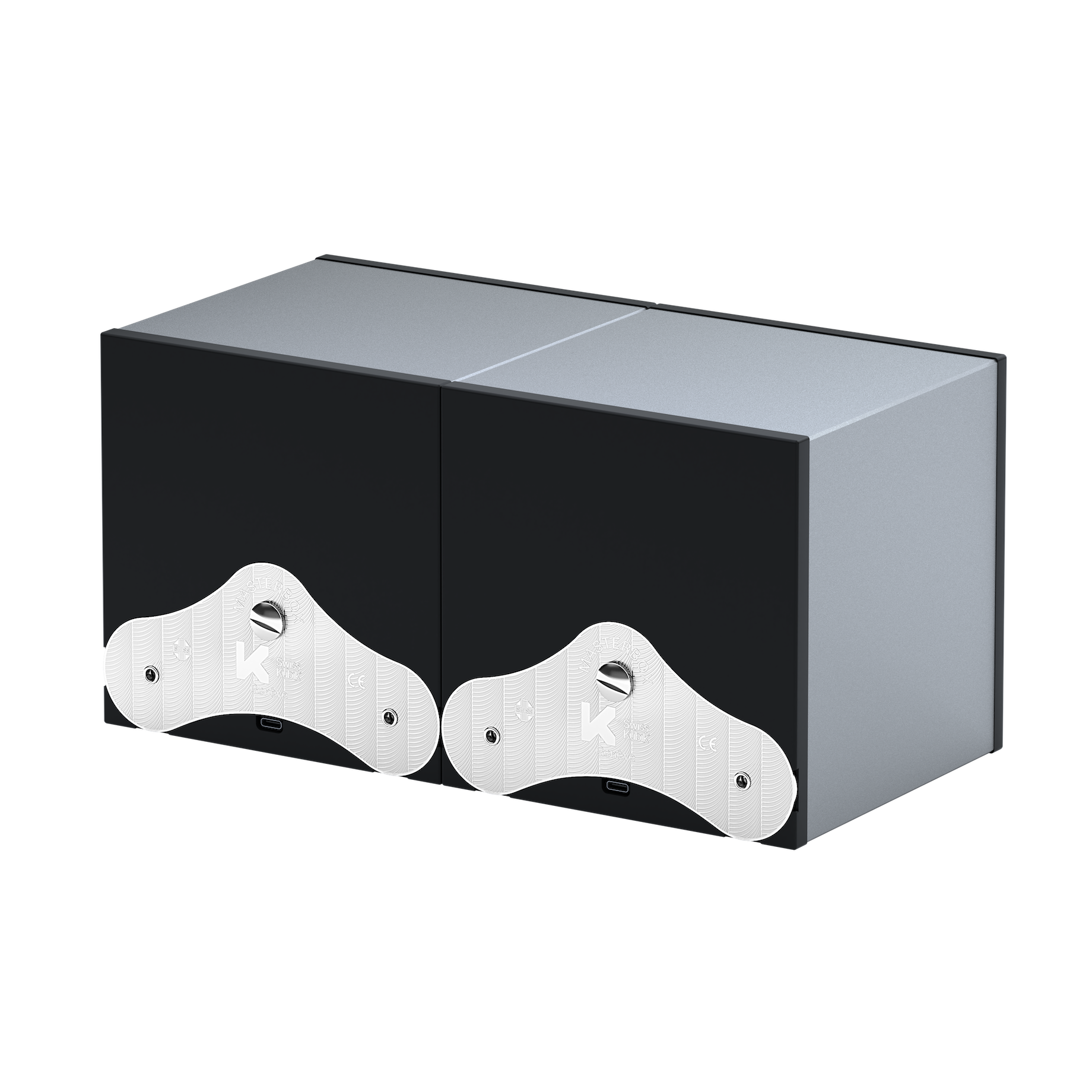 Шкатулка для подзавода часов Silver Aluminium