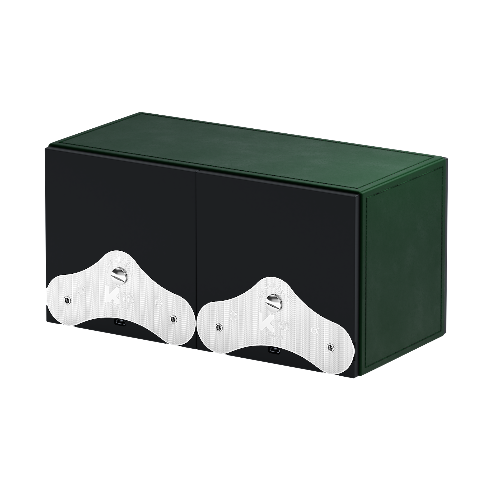 Шкатулка для подзавода часов Green Leather