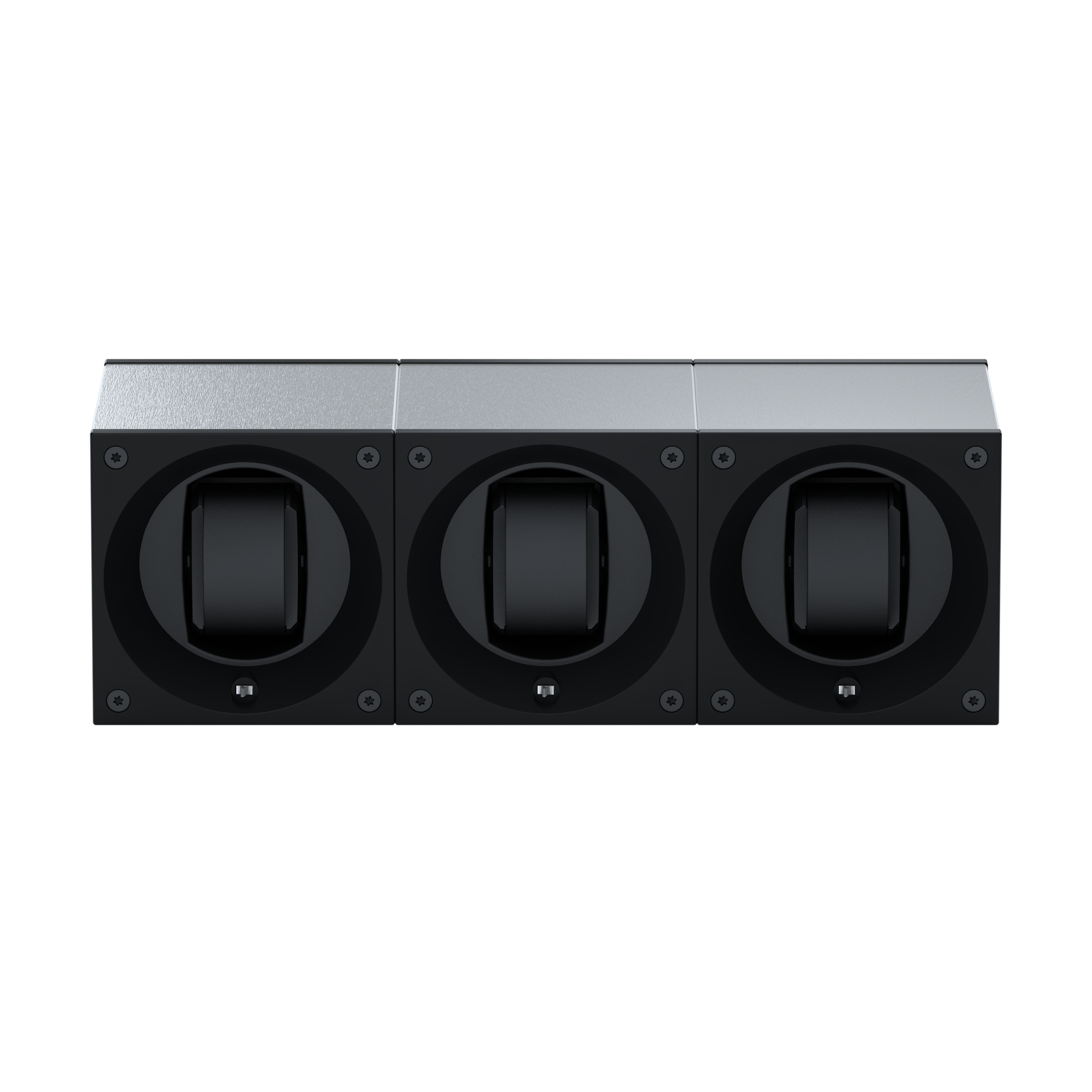 Шкатулка для подзавода часов Brushed Aluminium