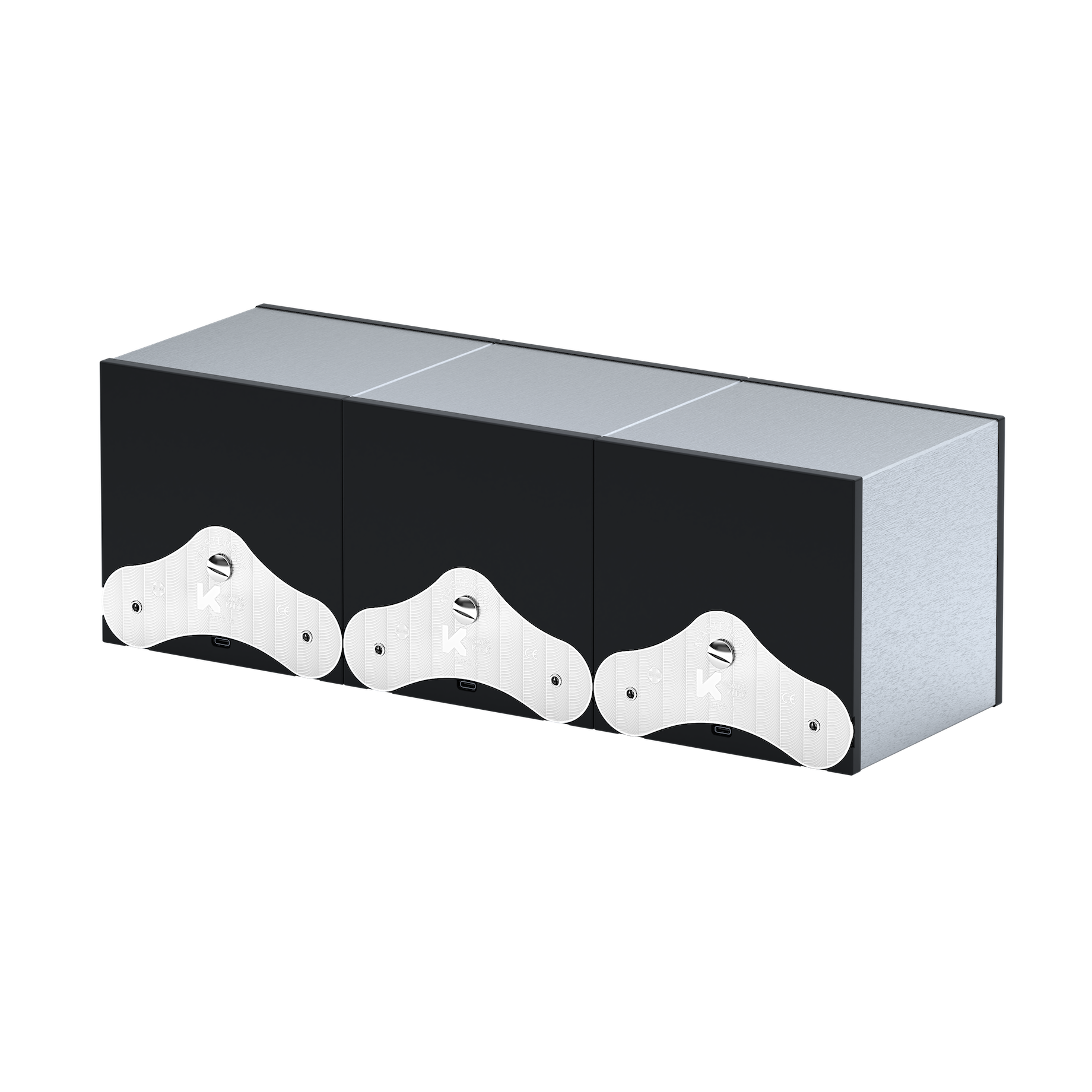 Шкатулка для подзавода часов Brushed Aluminium