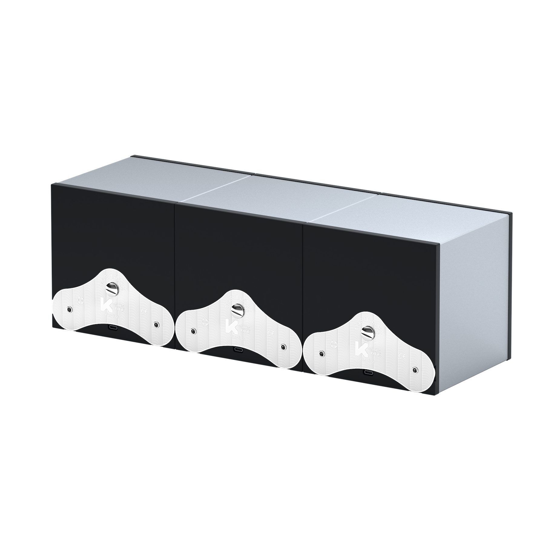 Шкатулка для подзавода часов Silver Aluminium