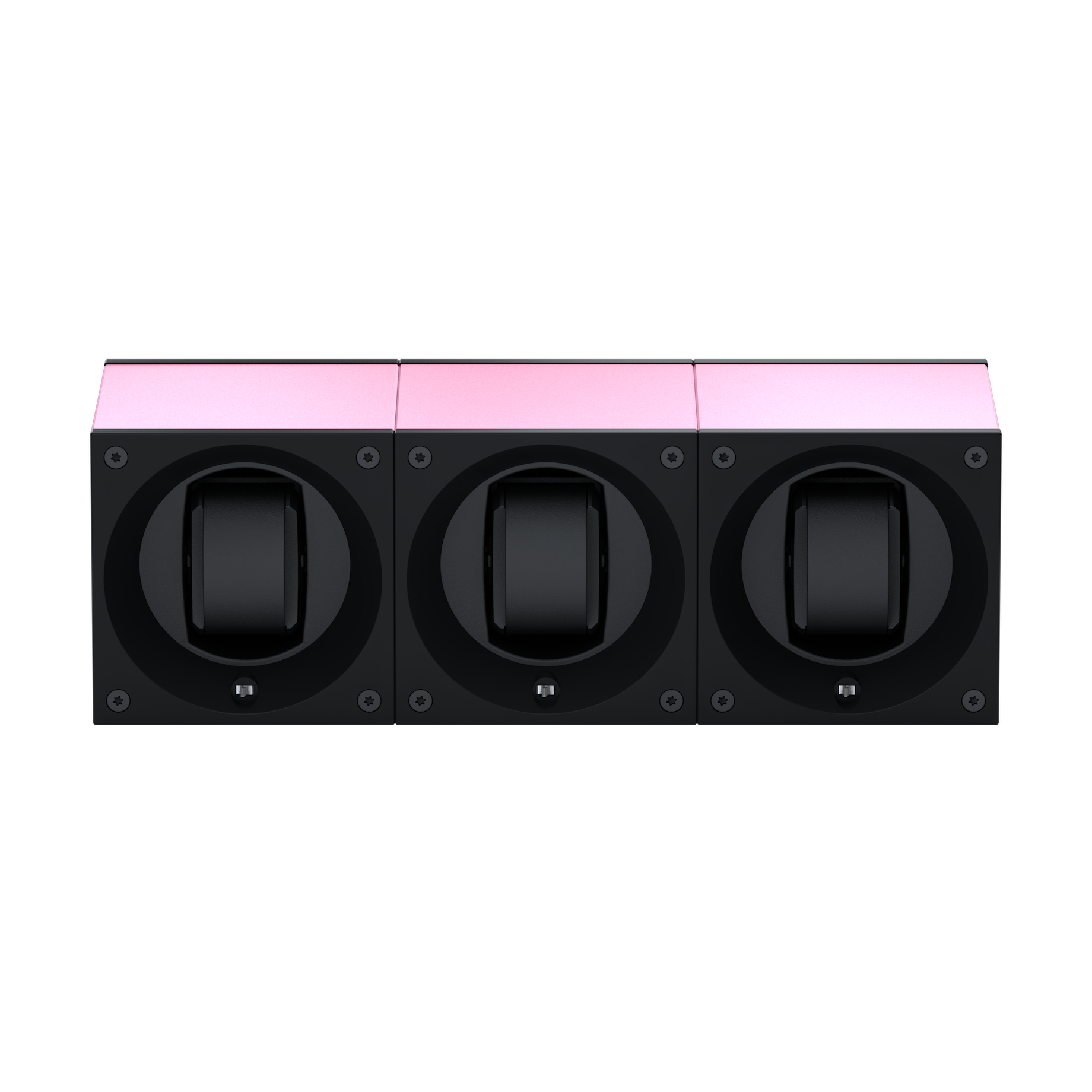 Шкатулка для подзавода часов Pink Aluminium