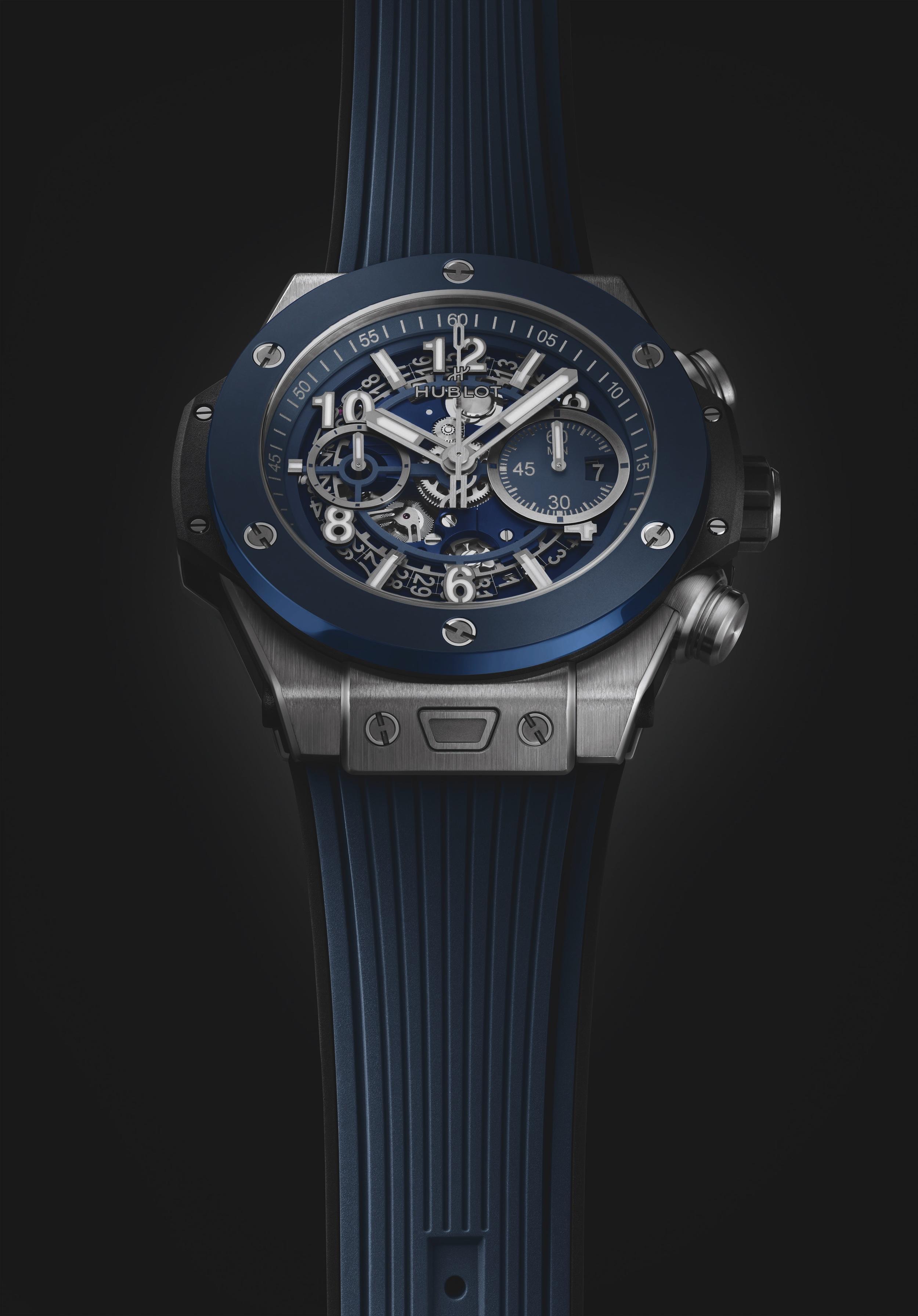 Big Bang Unico Titanium Blue Ceramic ժամացույց