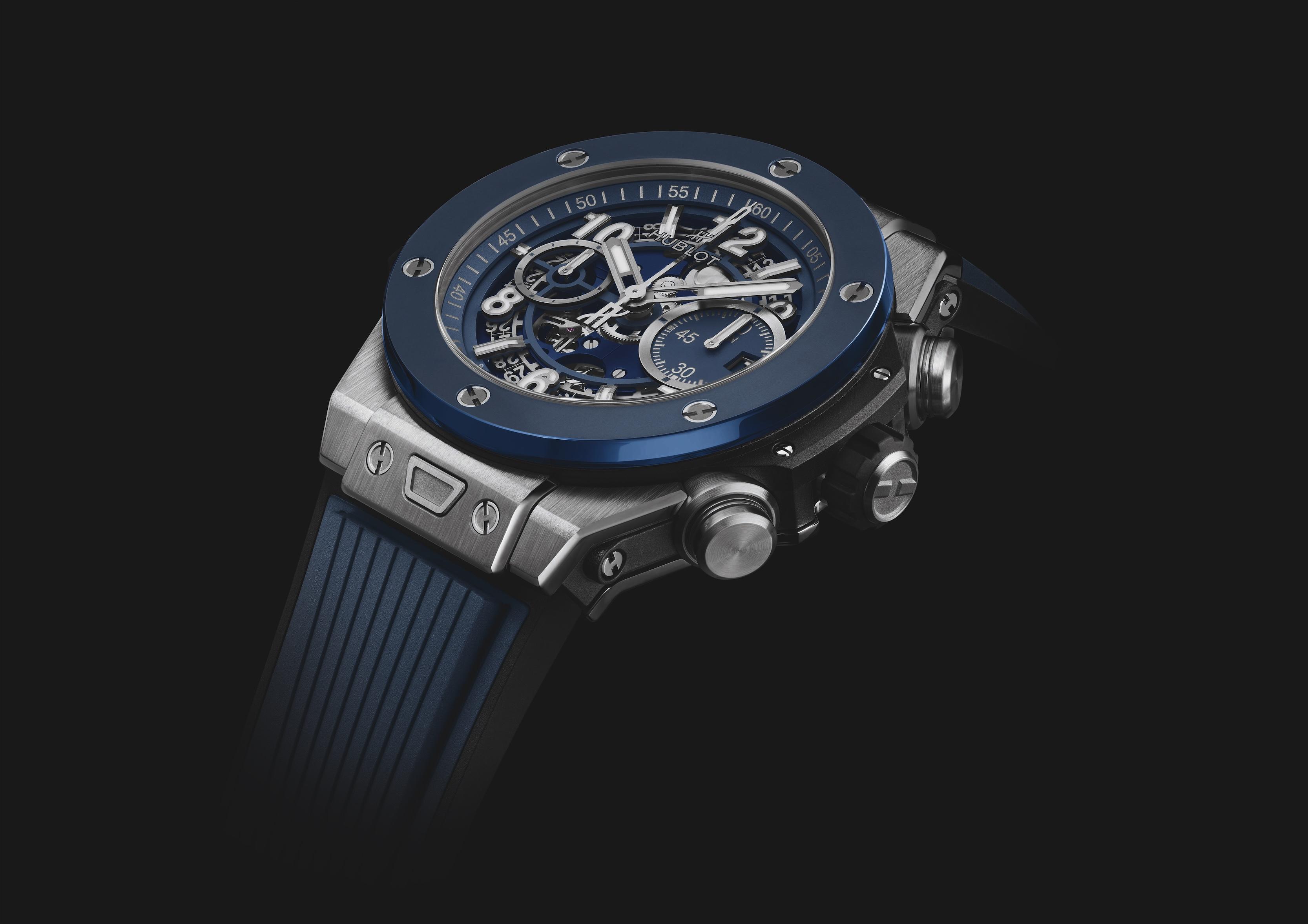 Big Bang Unico Titanium Blue Ceramic ժամացույց