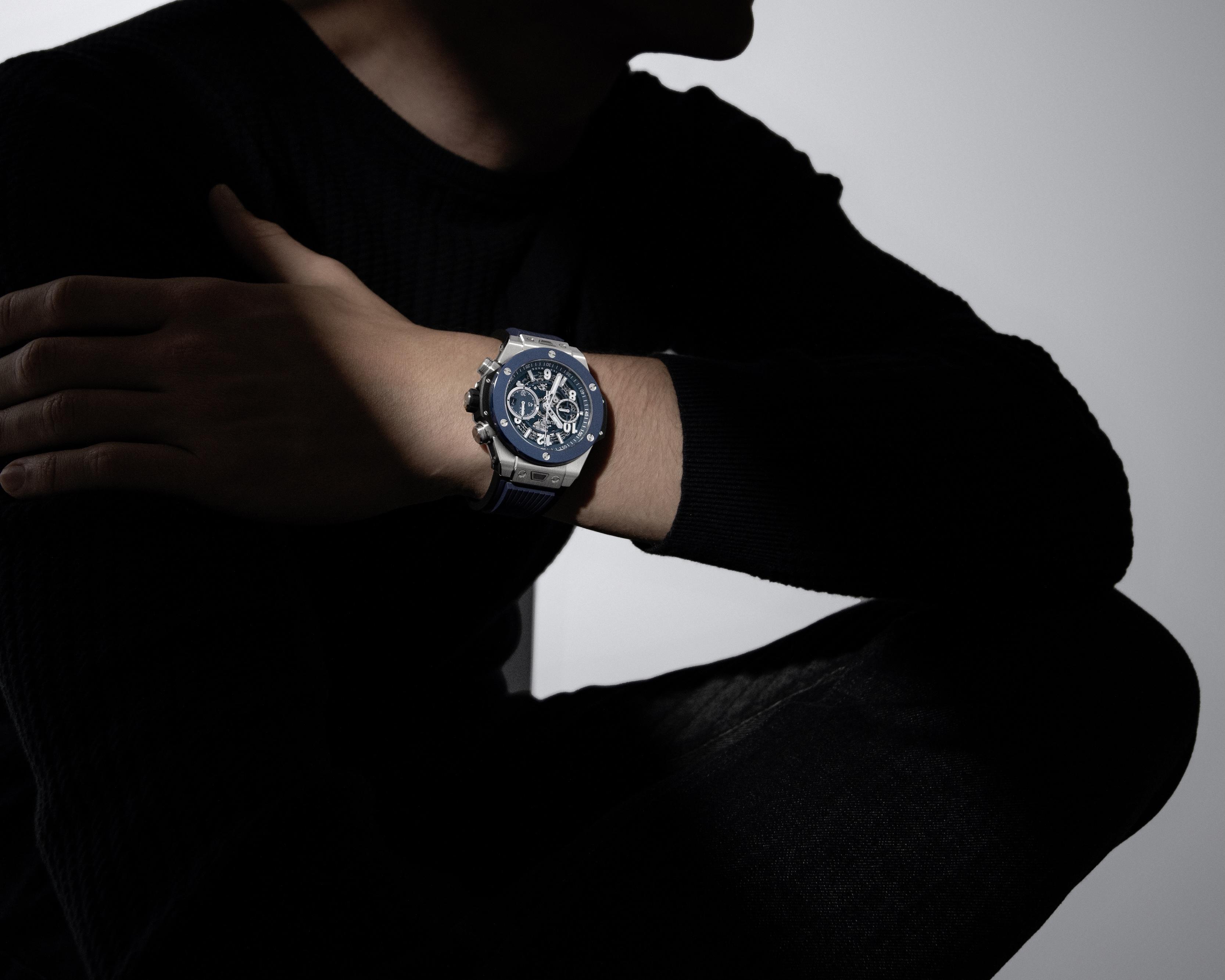 Big Bang Unico Titanium Blue Ceramic ժամացույց
