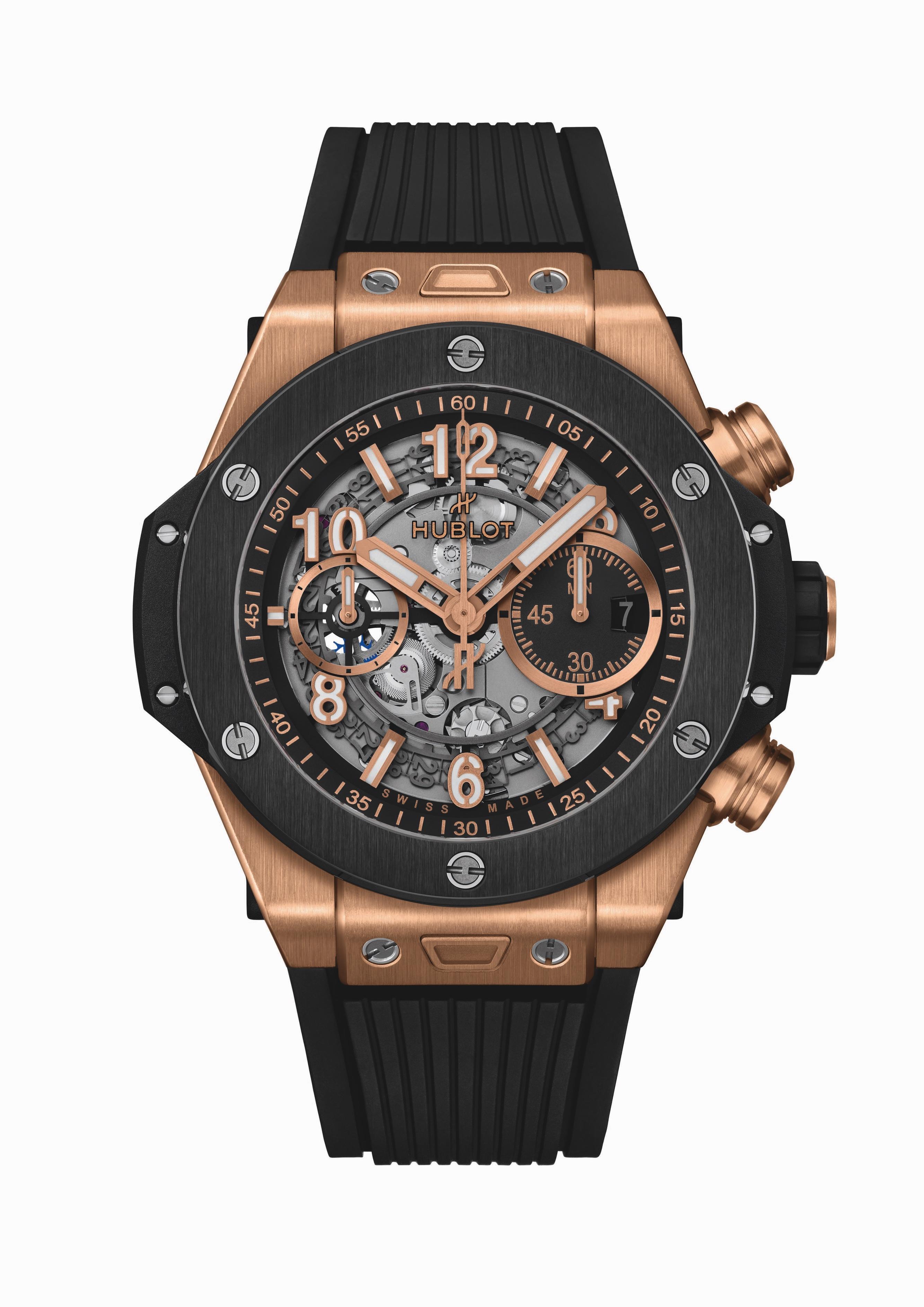 Hublot Big Bang Unico King Gold Ceramic 44 մմ ժամացույց։ Ռեֆերենս՝ 421.OM.1180.RX։