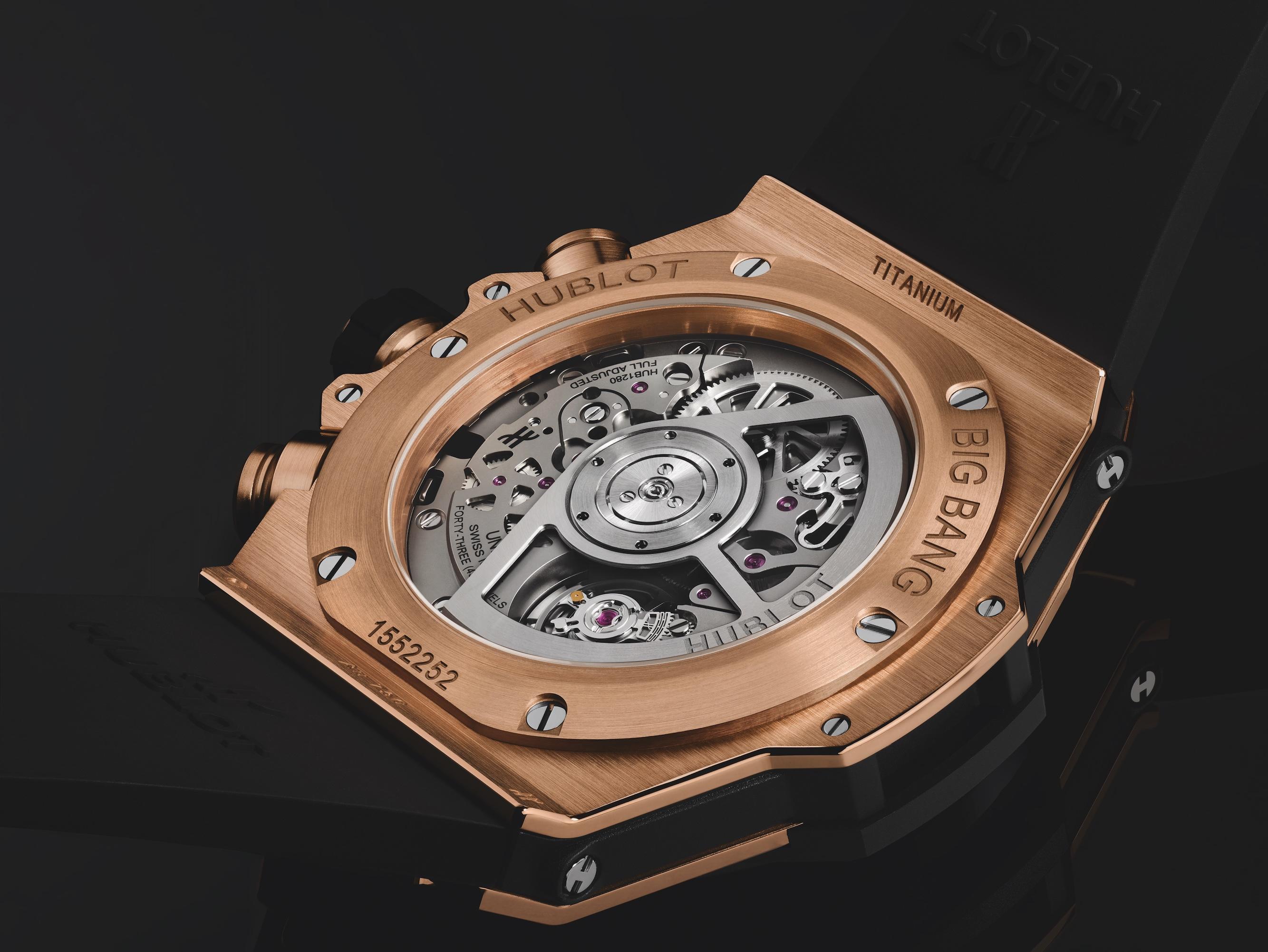 Big Bang Unico King Gold Ceramic ժամացույց