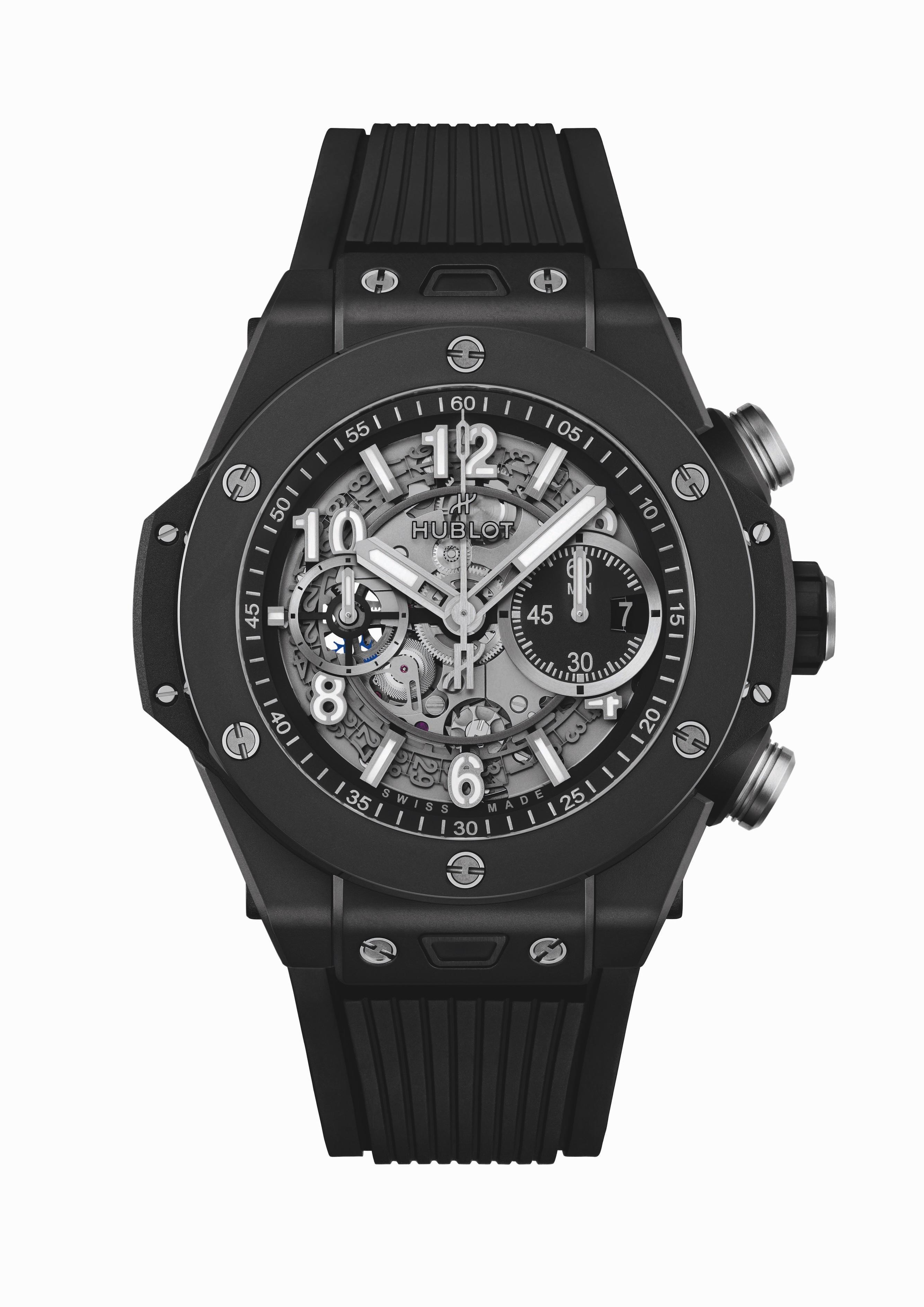 Часы Hublot Big Bang Unico Black Magic 44 мм. Референс 421.CI.1170.RX.