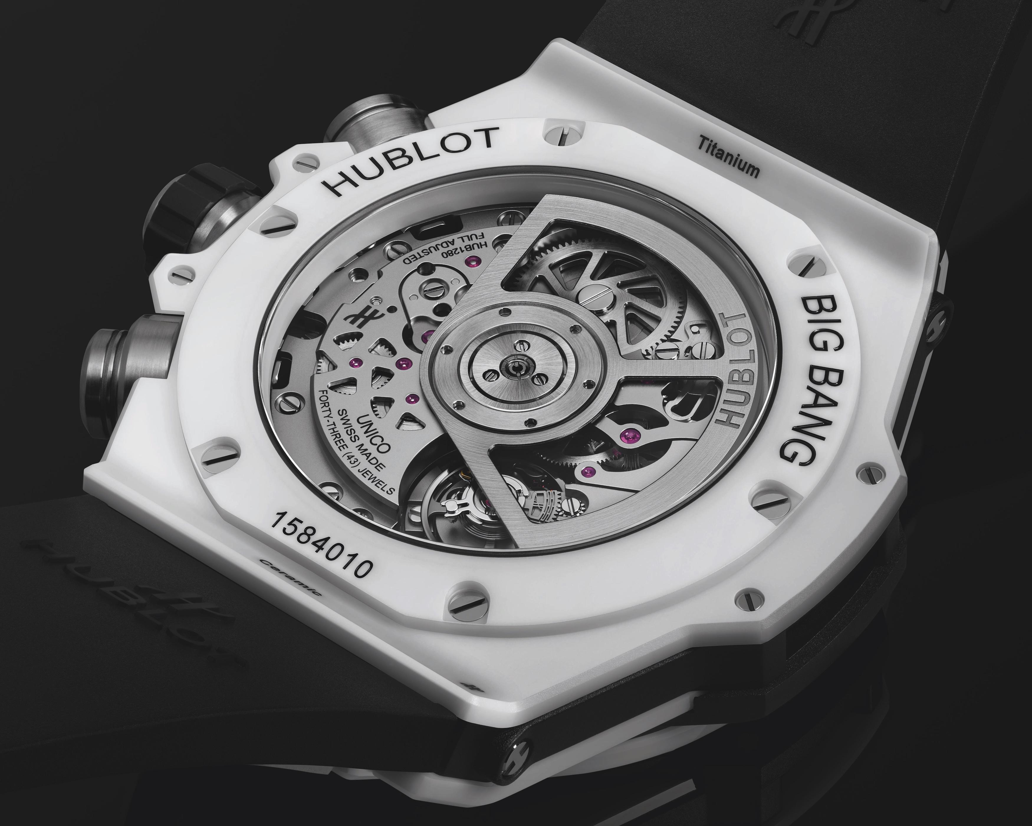 Big Bang Unico White Ceramic ժամացույց