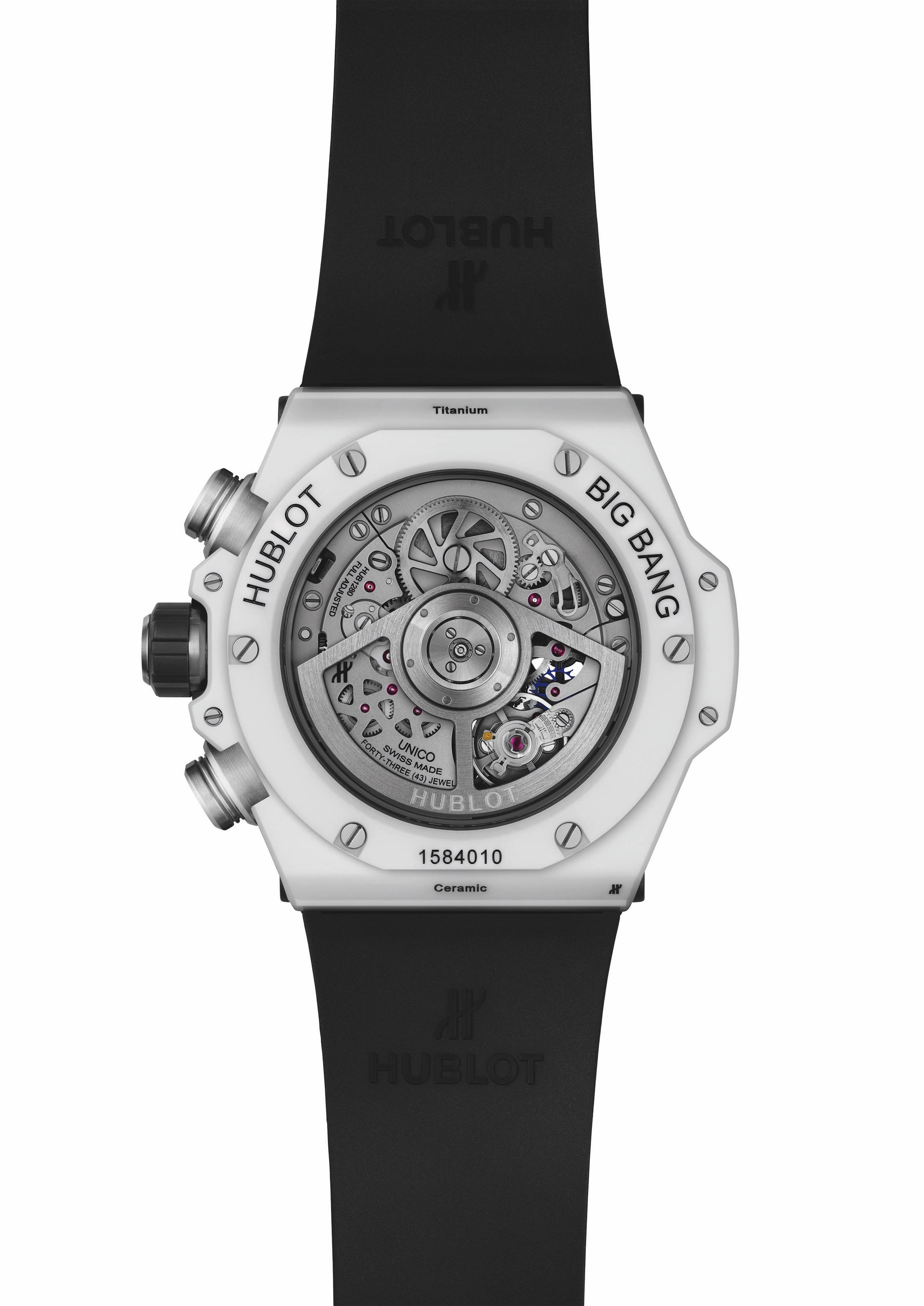 Big Bang Unico White Ceramic ժամացույց