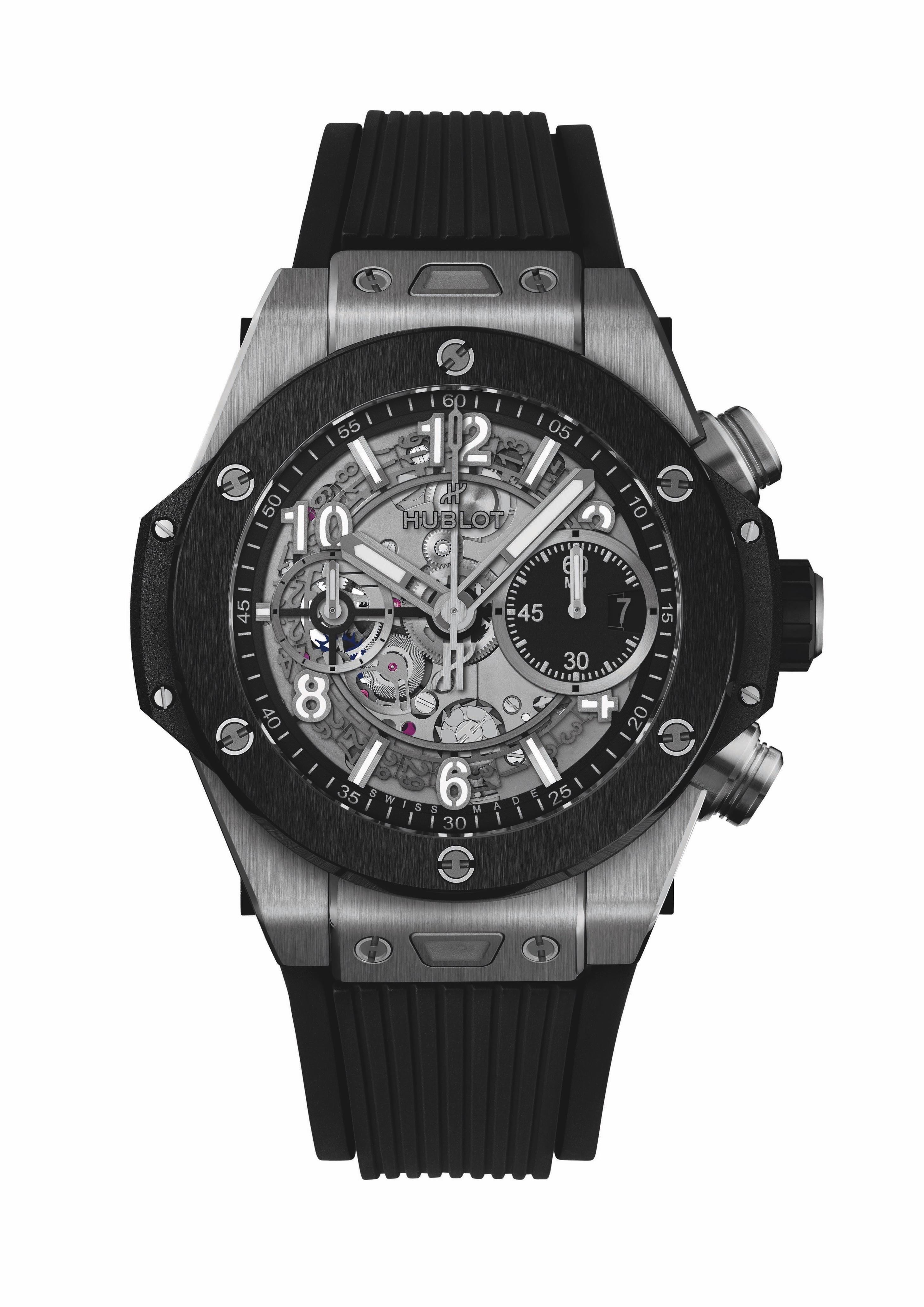 Часы Hublot Big Bang Unico Titanium Ceramic 42 мм. Референс 441.NM.1171.RX.