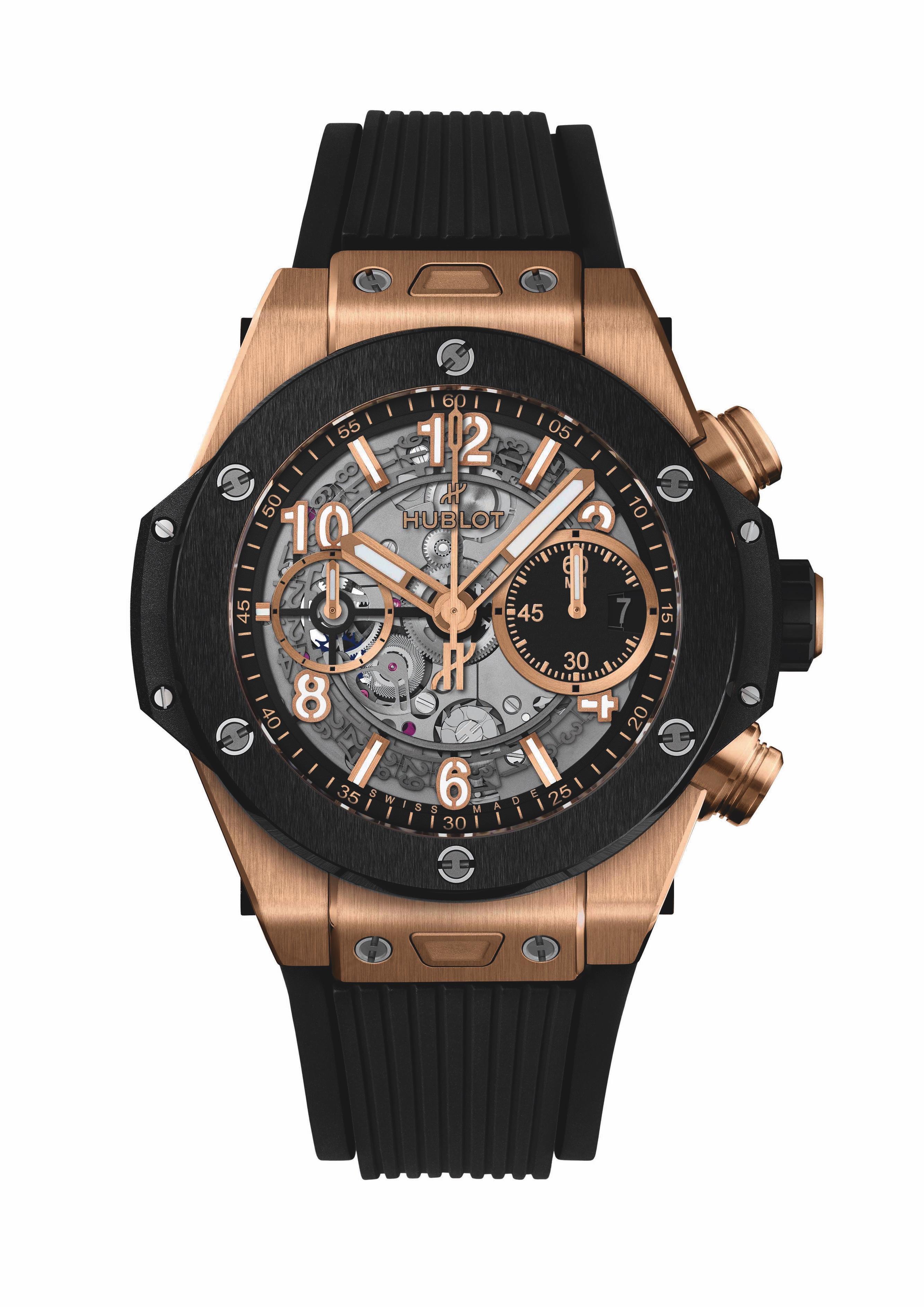 Часы Hublot Big Bang Unico King Gold Ceramic 42 мм. Референс 441.OM.1181.RX.