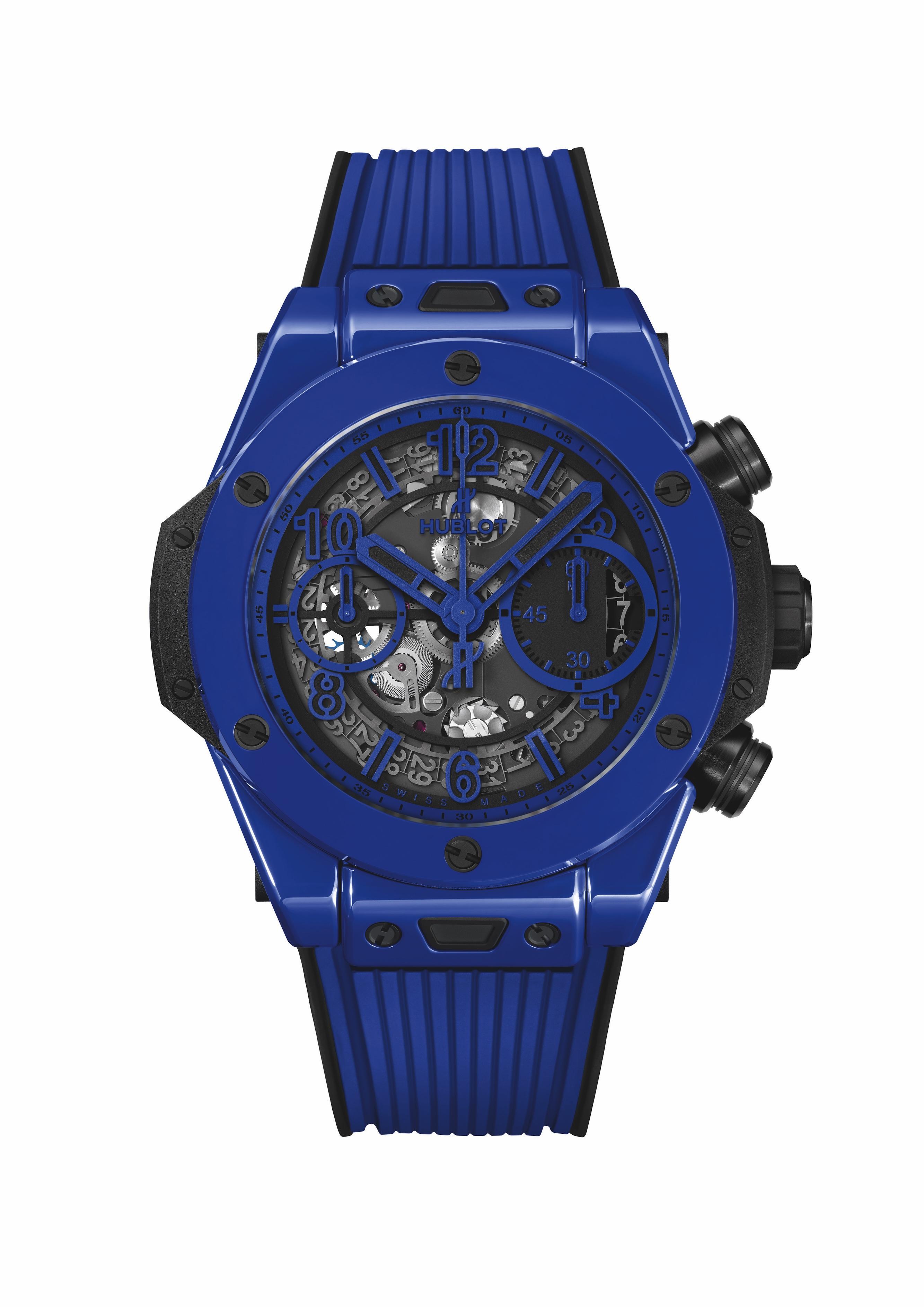 Часы Hublot Big Bang Unico Blue Magic 42 мм. Референс 441.ES.5119.RX.