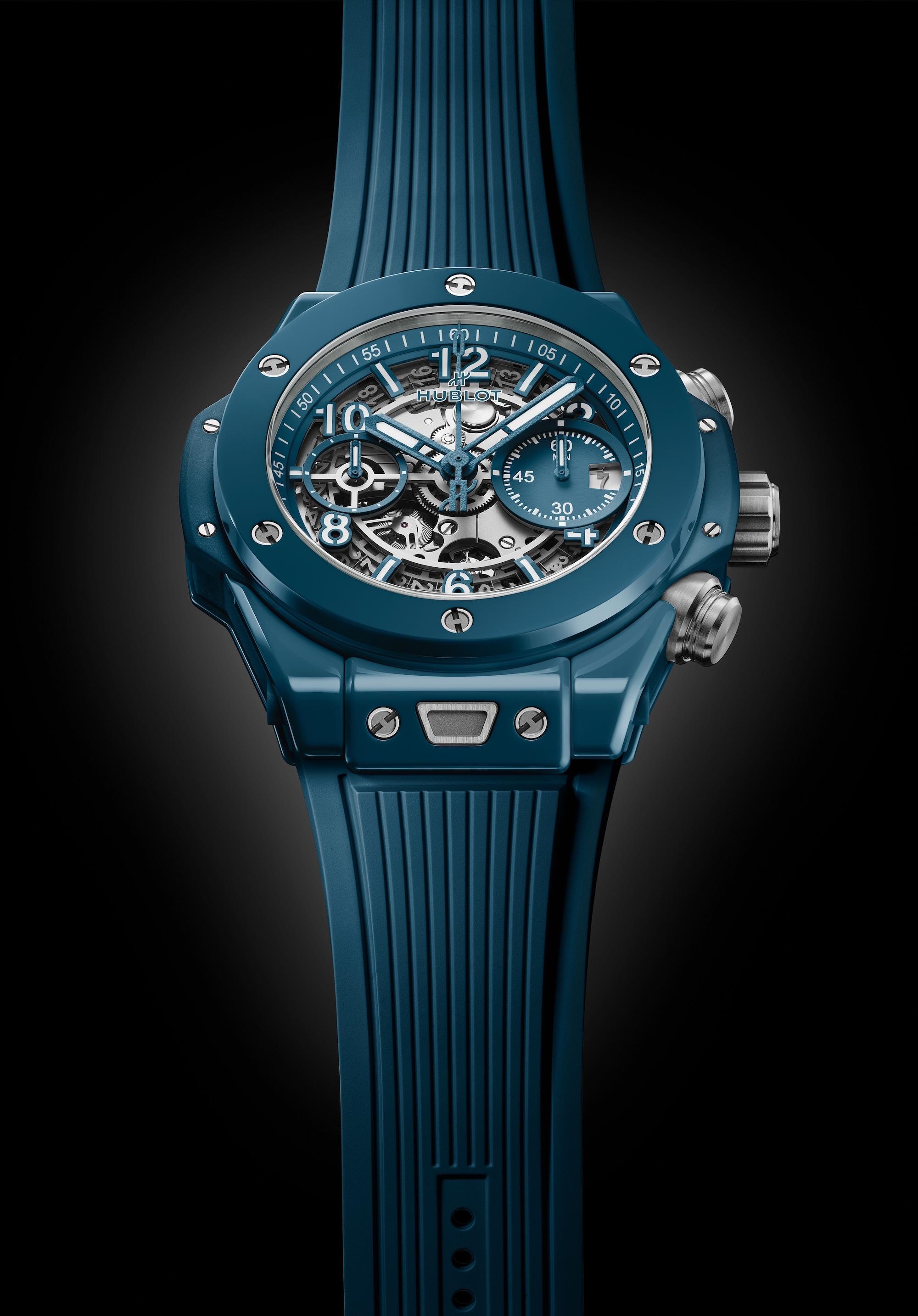 Часы Big Bang Unico Petrol Blue Ceramic