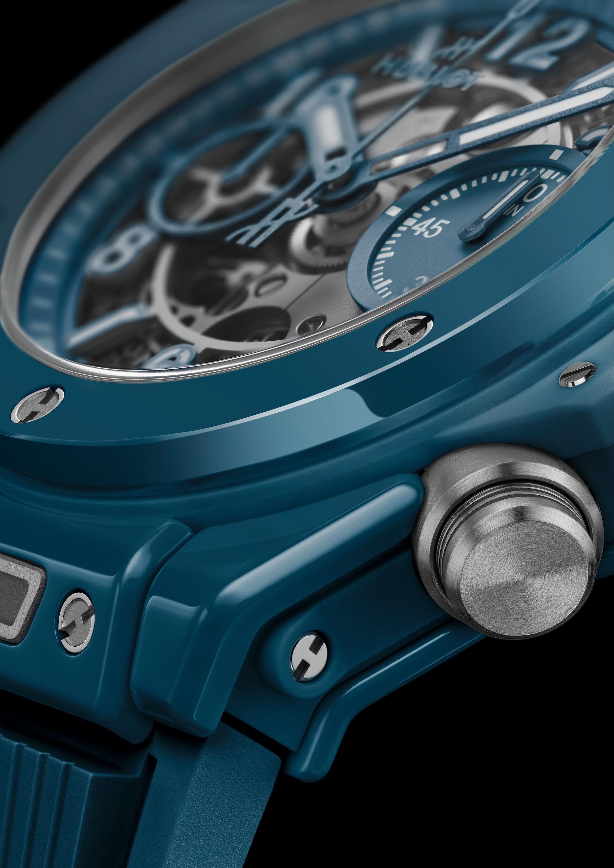 Часы Big Bang Unico Petrol Blue Ceramic