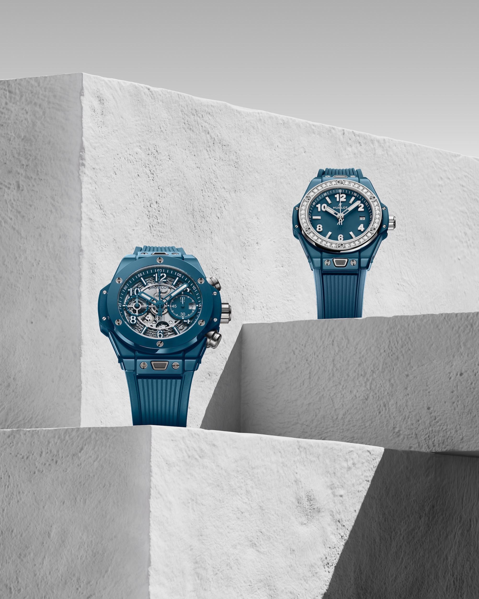 Часы Big Bang Unico Petrol Blue Ceramic