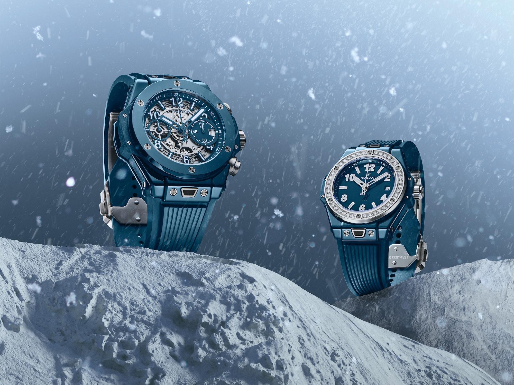 Часы Big Bang Unico Petrol Blue Ceramic